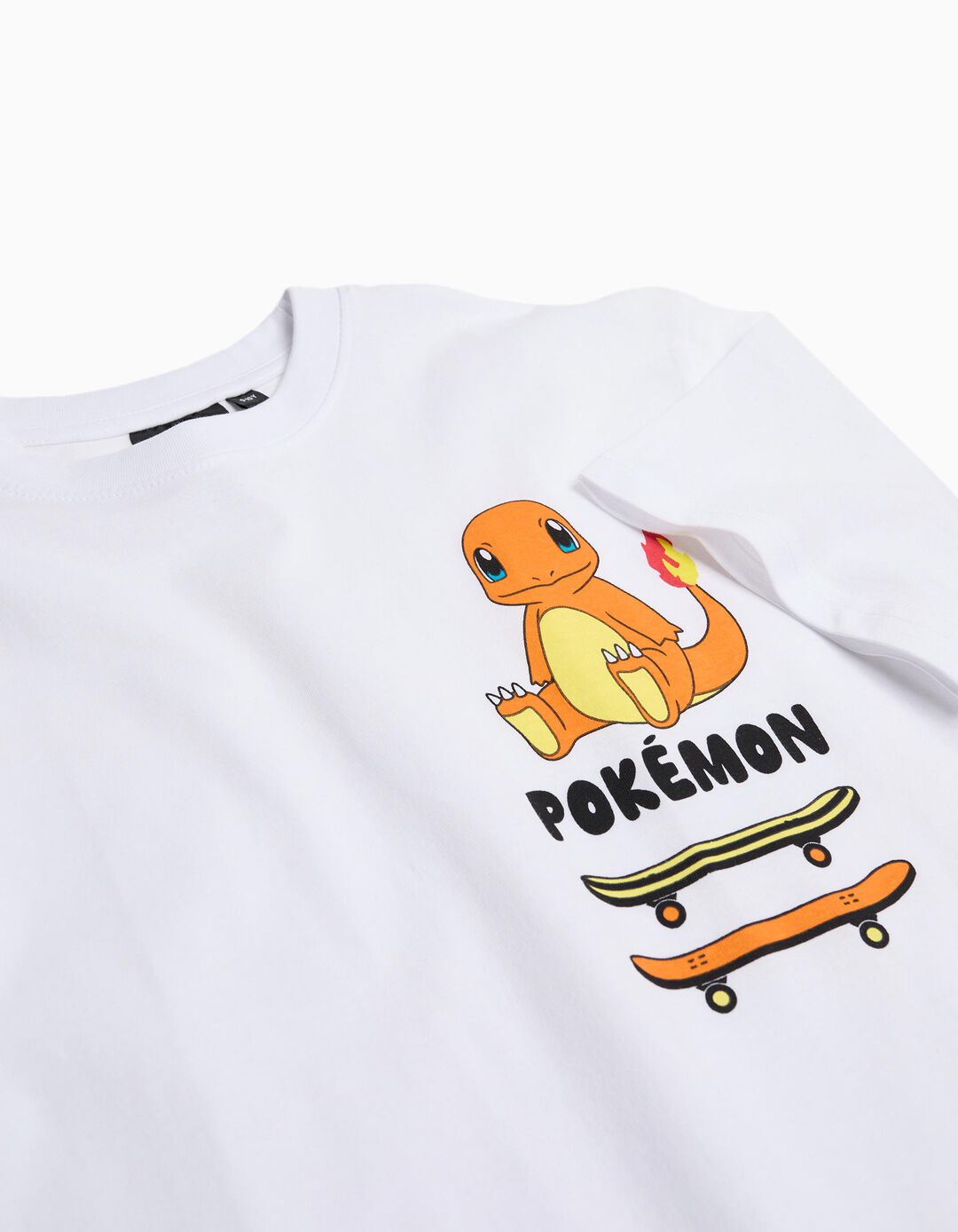 T-shirt 'Pokémon', Menino, Branco