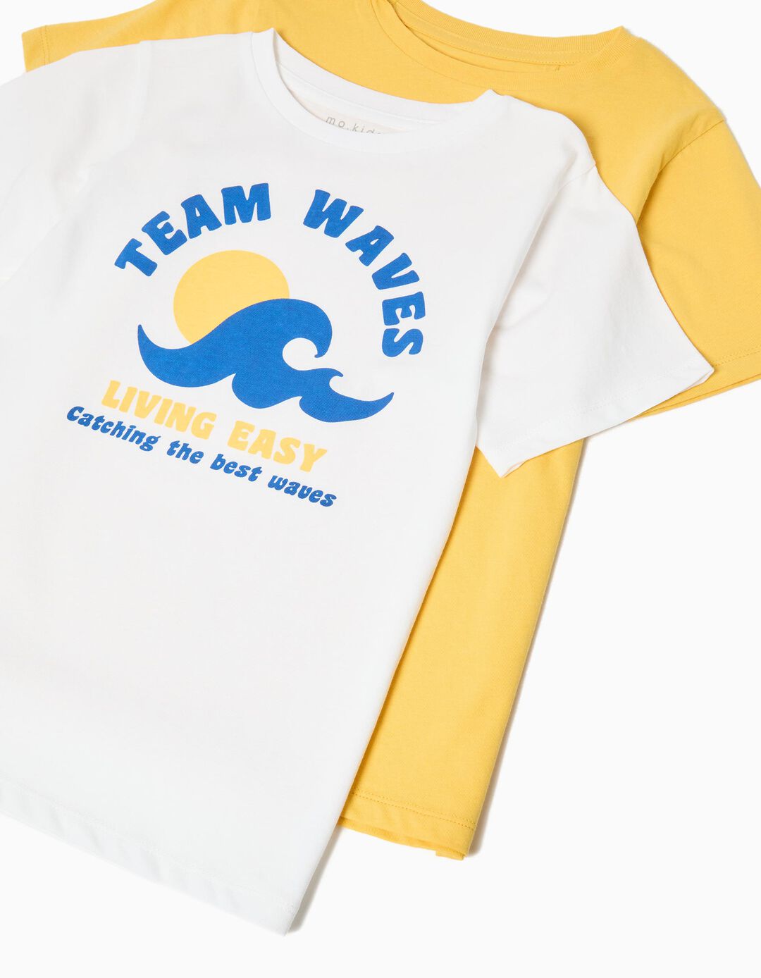 Pack 2 T-shirts, Menino, Amarelo