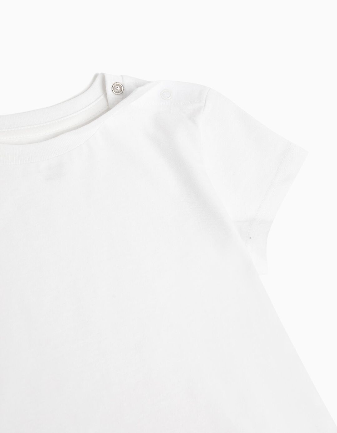 T-shirt Lisa, Menina, Branco