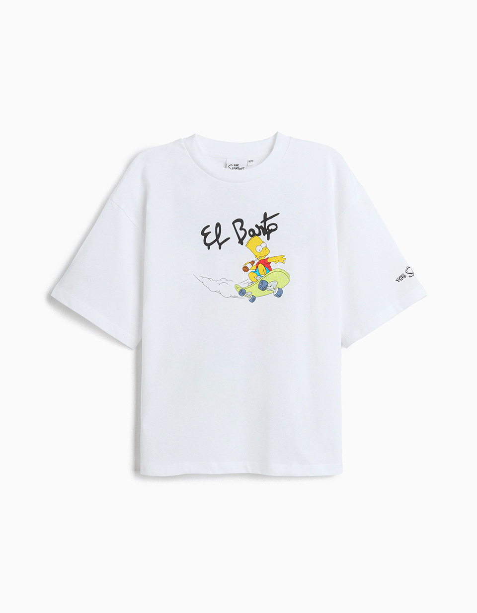 Comprar Online T-shirt 'Bart' Simpsons, Menino, Branco