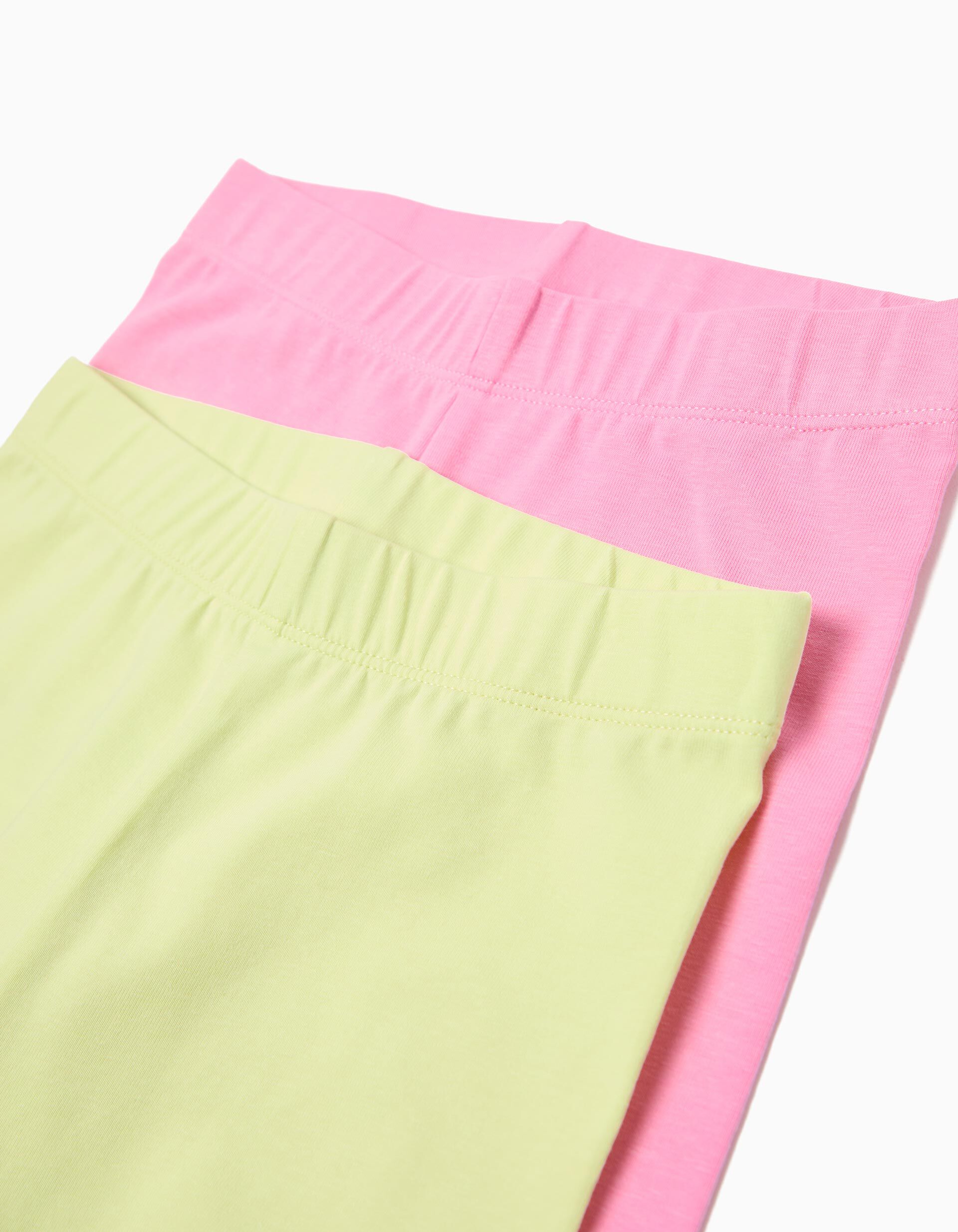 Comprar Online Pack 2 Leggings, Menina, Roxo Claro