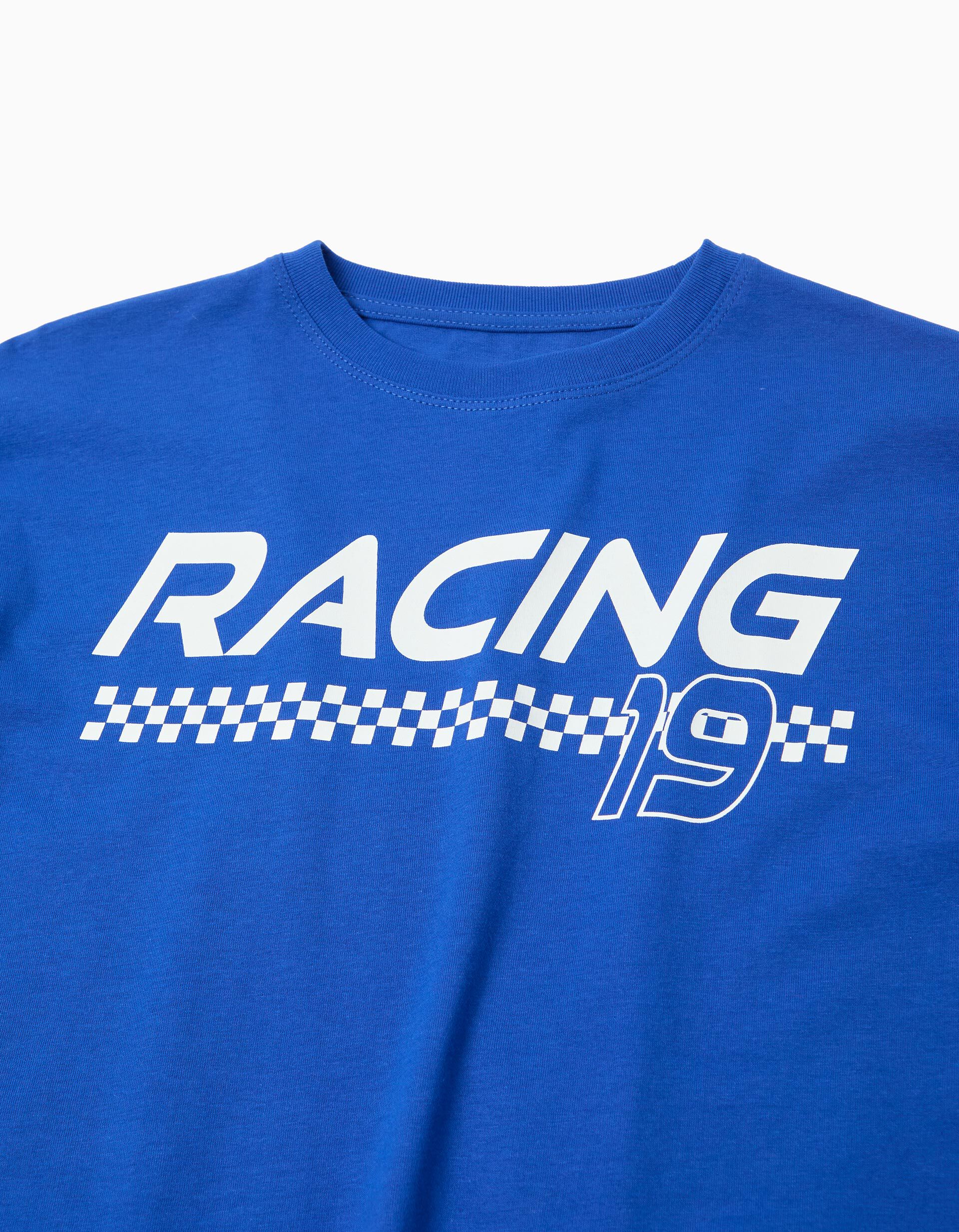 Comprar Online T-shirt de Manga Comprida, Menino, Azul