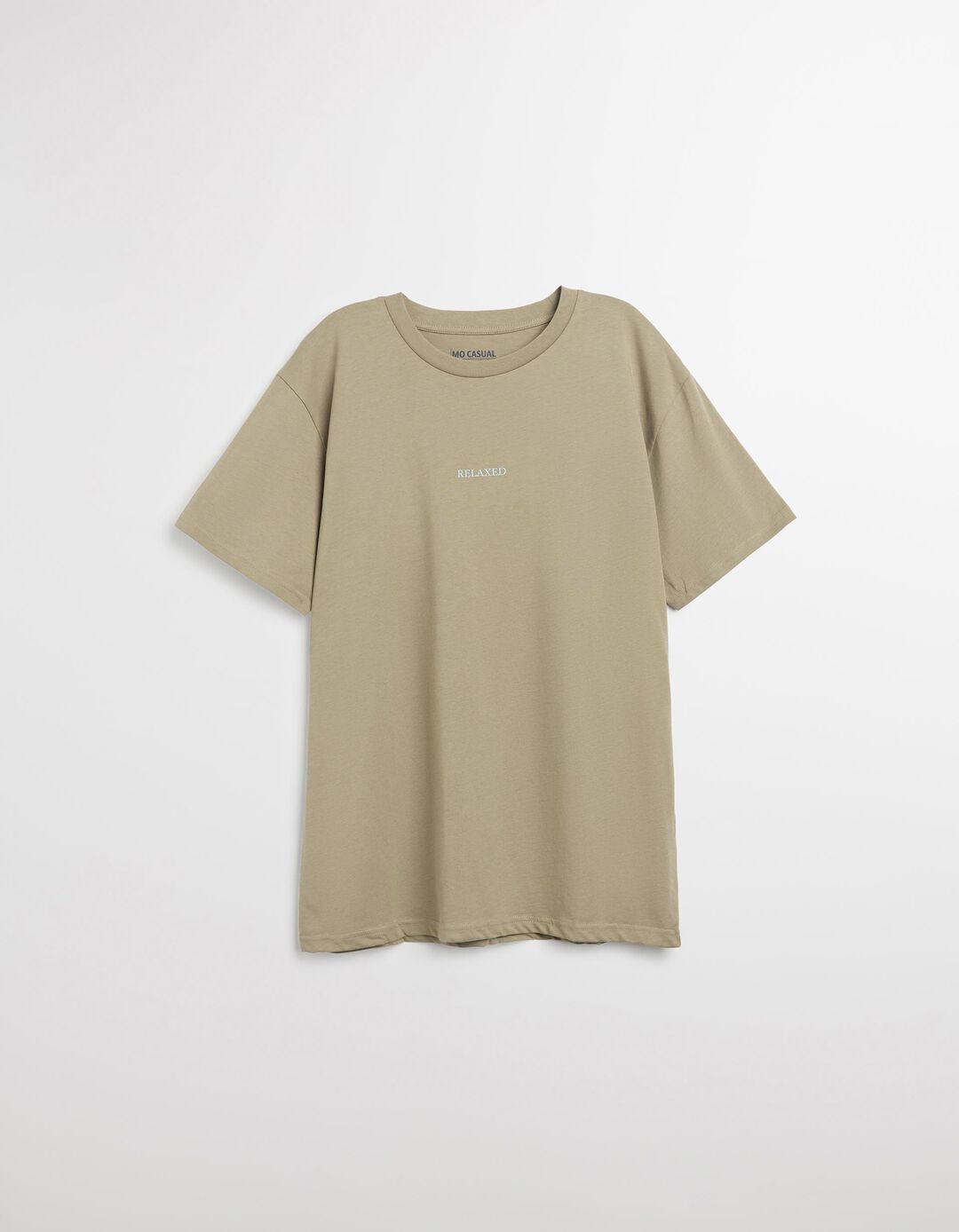 T-shirt 'Relaxed Fit', Homem, Verde Escuro 
