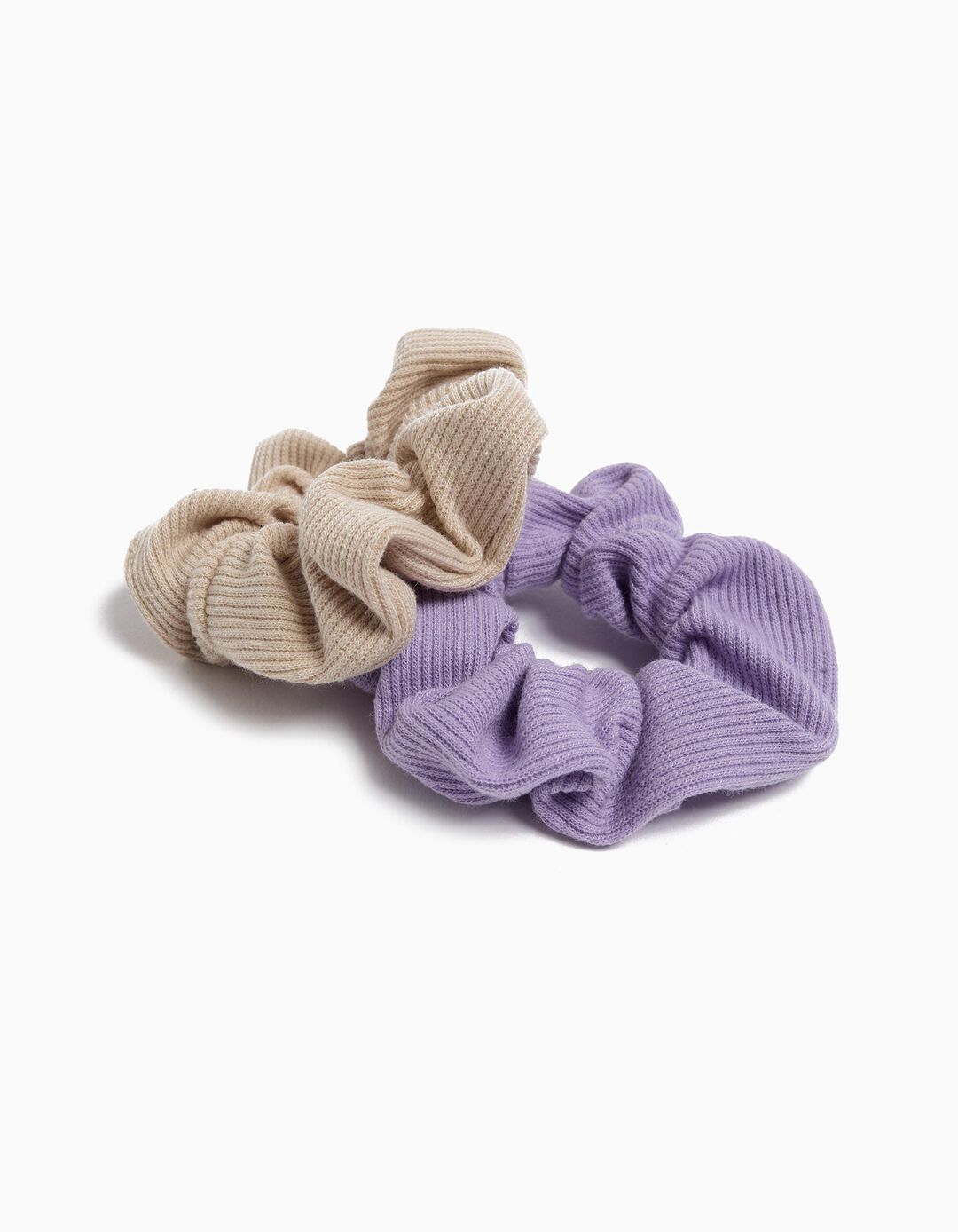 Pack 2 Elásticos de Cabelo Scrunchies, Menina, Multicor