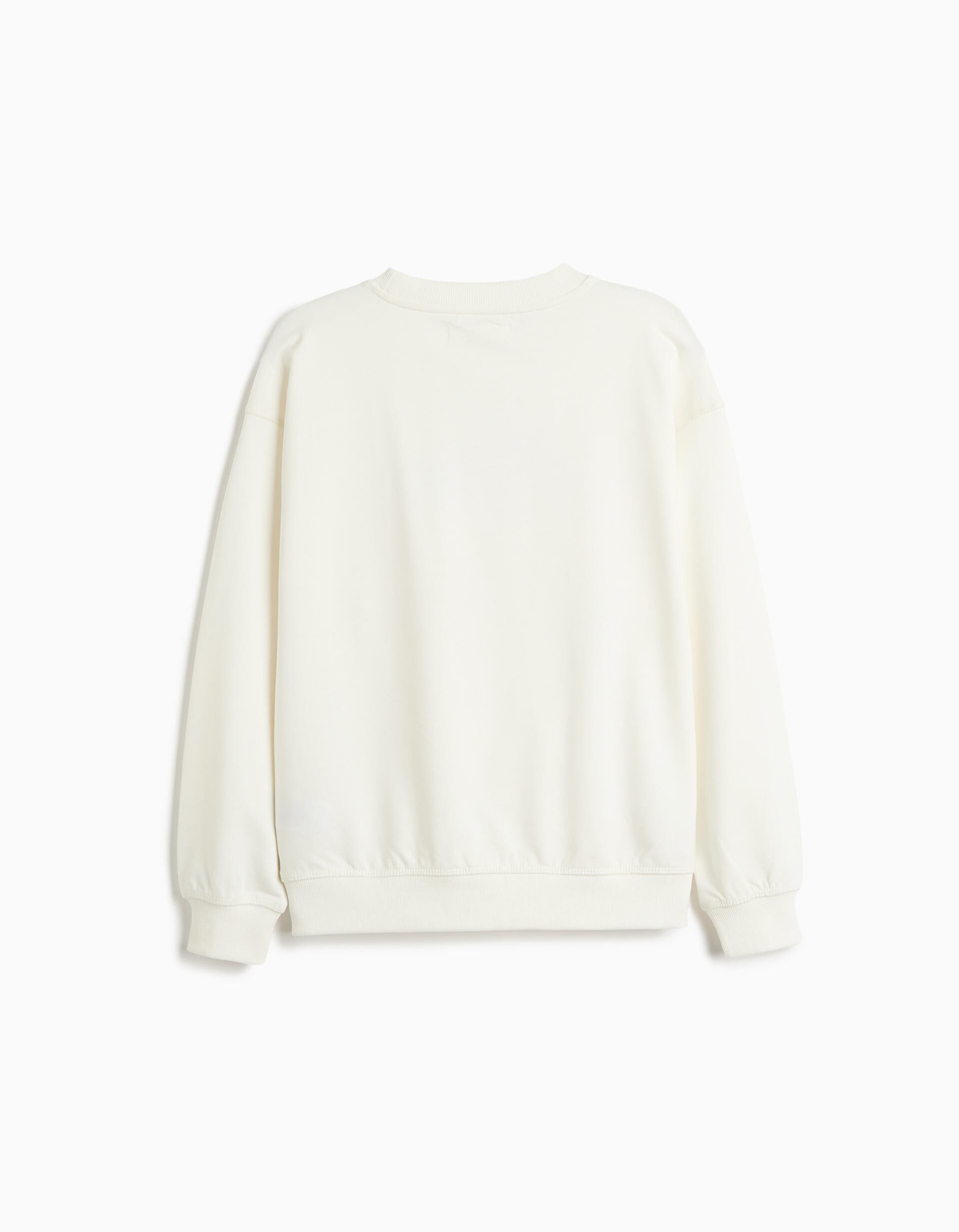 Comprar Online Sweatshirt Loose Fit, Menino, Branco
