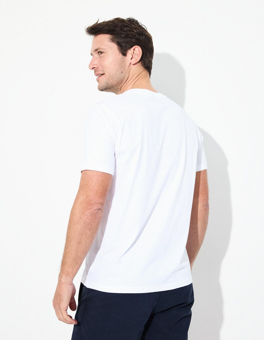 T-shirt Jersey, Homem, Branco