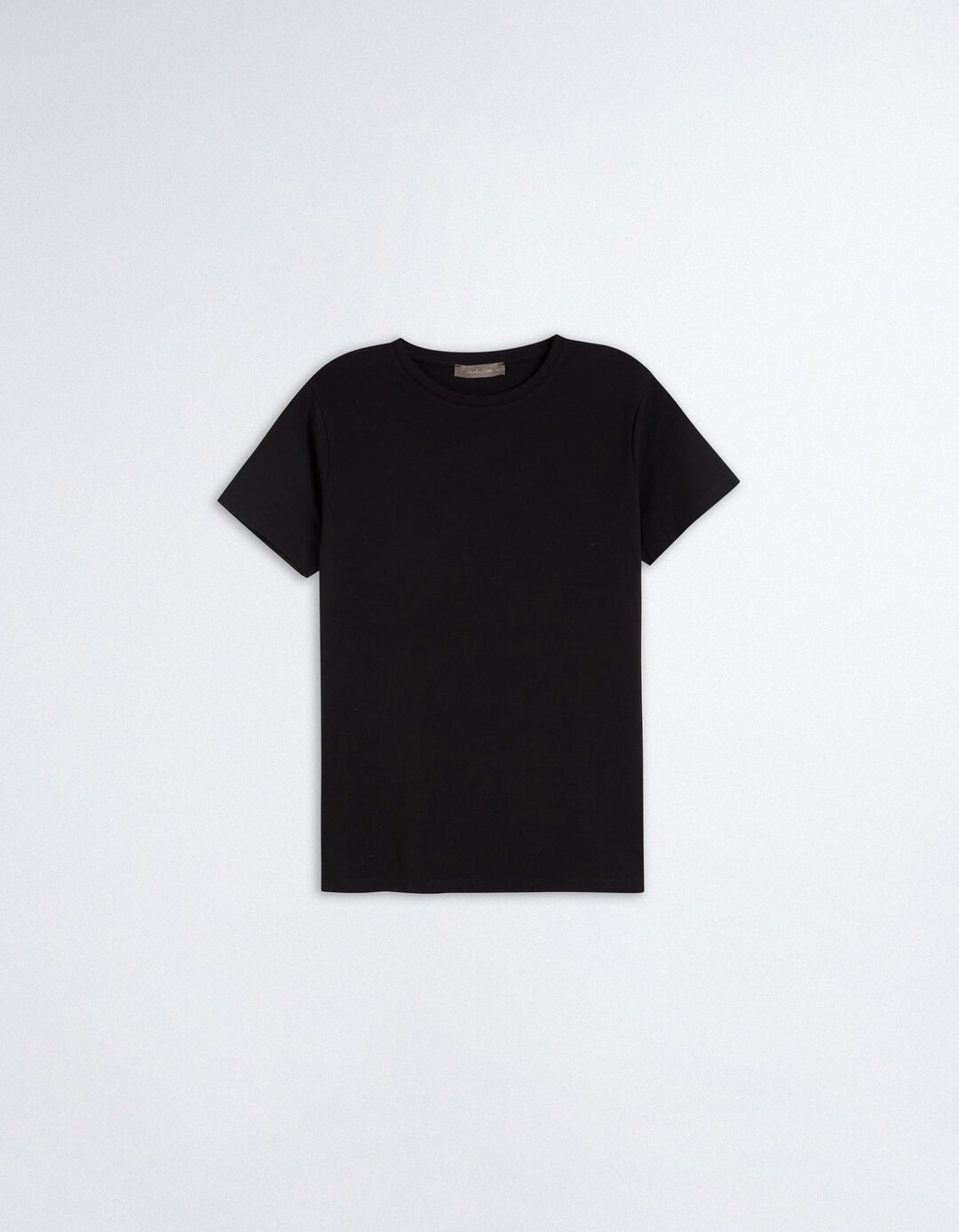 T-shirt Básica, Mulher, Preto