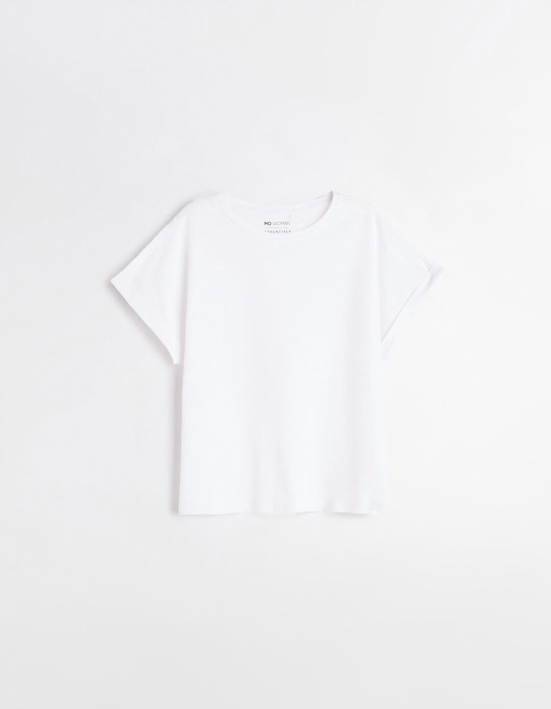 T-shirt, Mulher, Branca