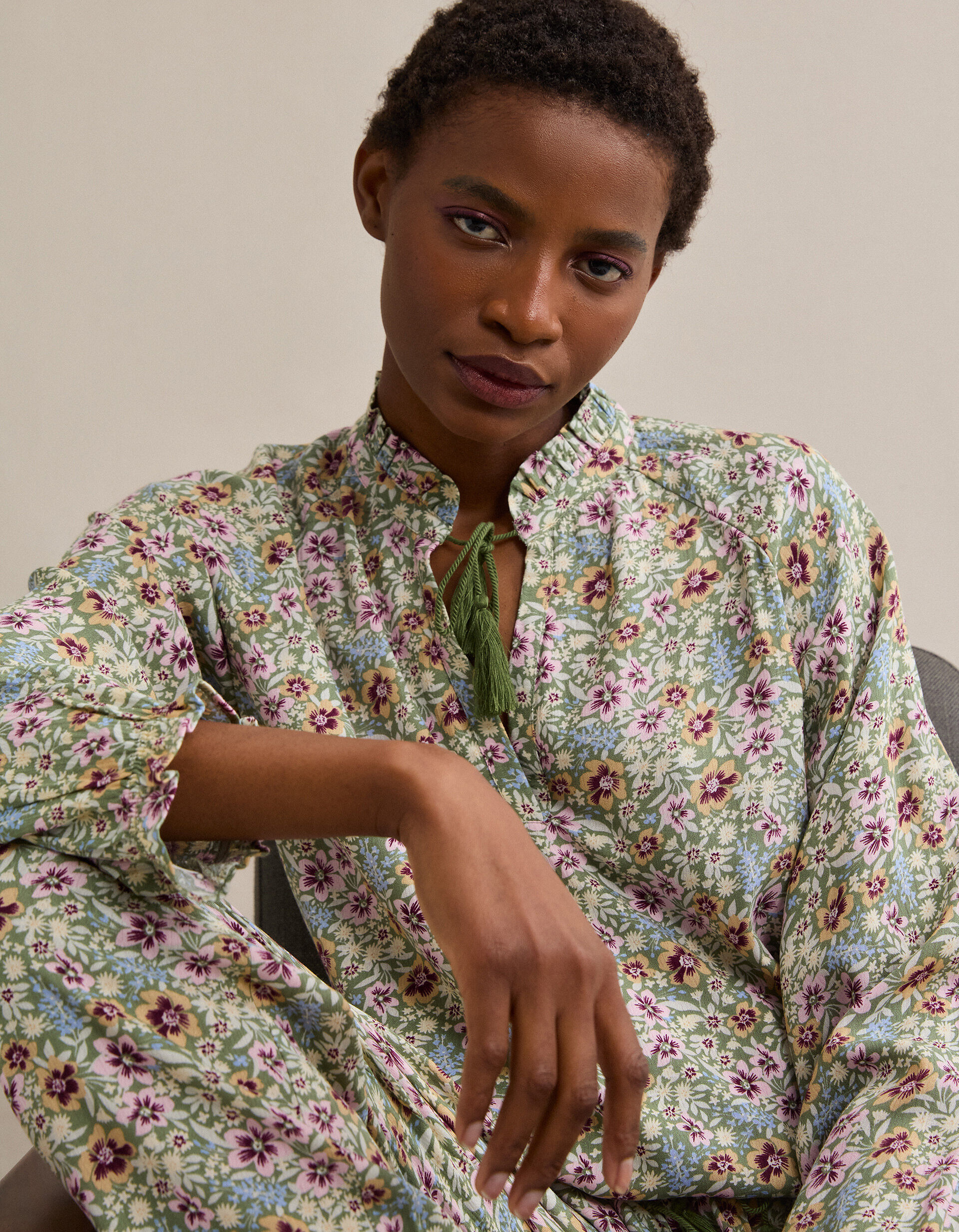 Comprar Online Pijama Flores, Mulher, Branco