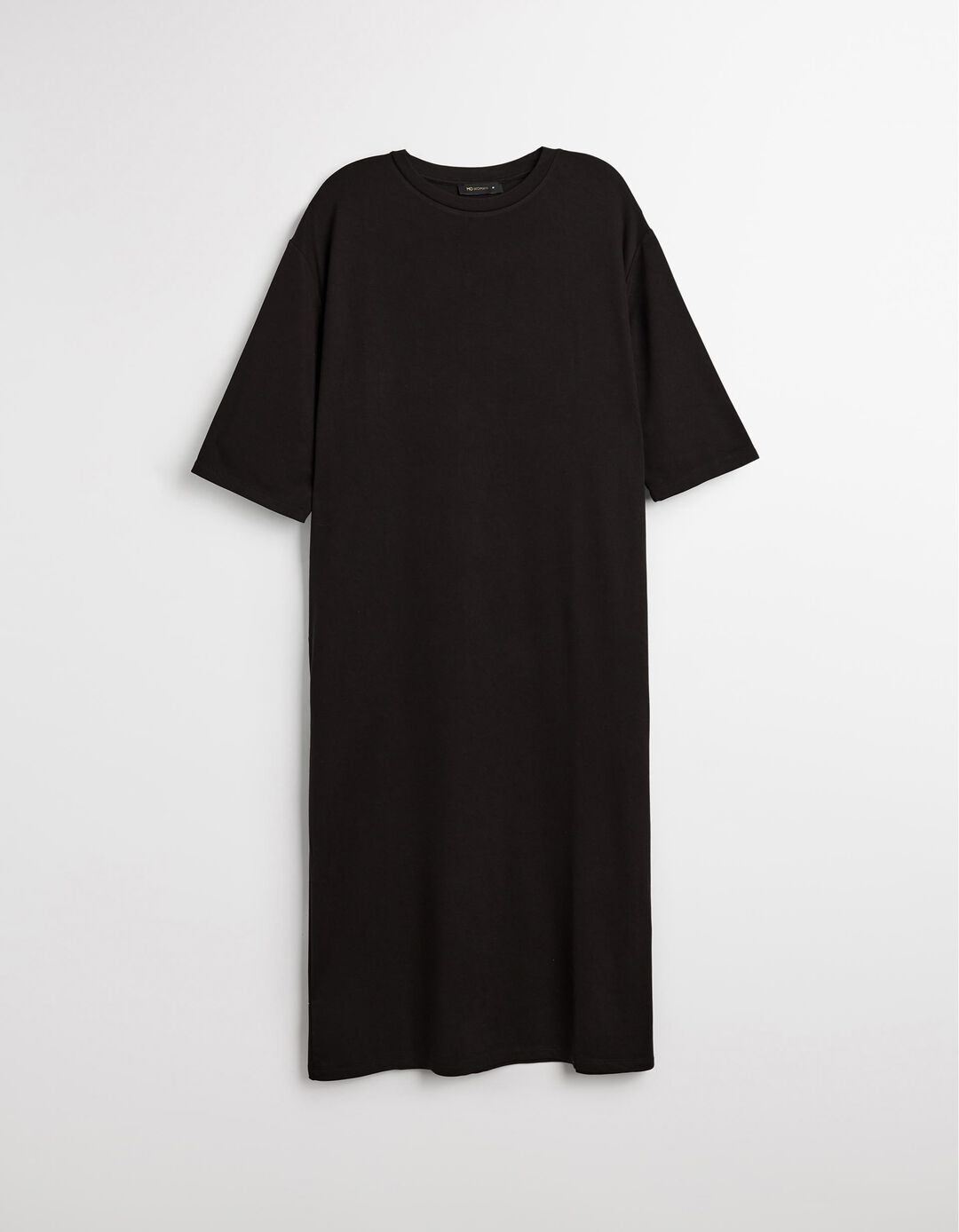 Vestido T-shirt, Mulher, Preto 