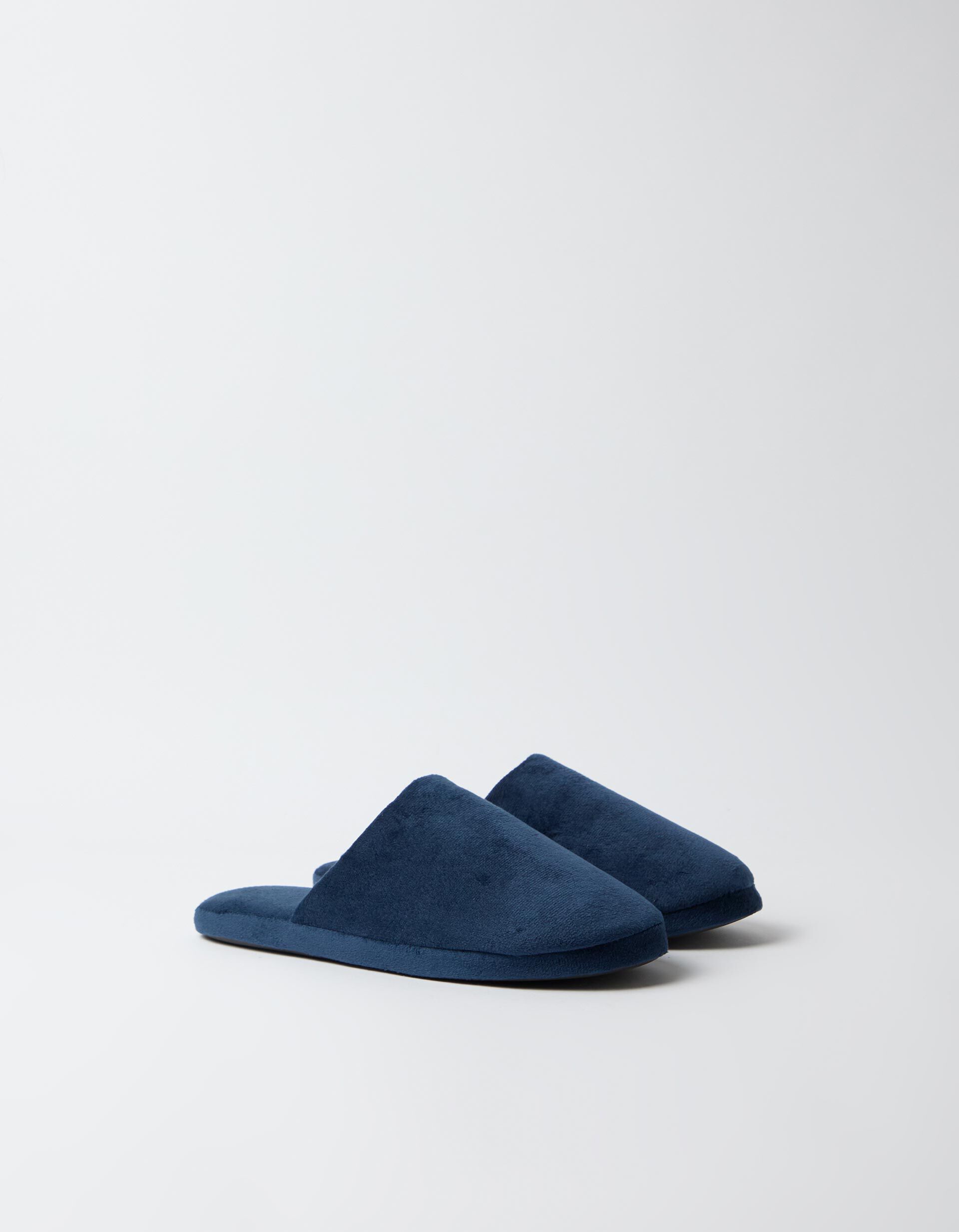 Comprar Online Chinelos De Quarto, Homem, Azul Escuro