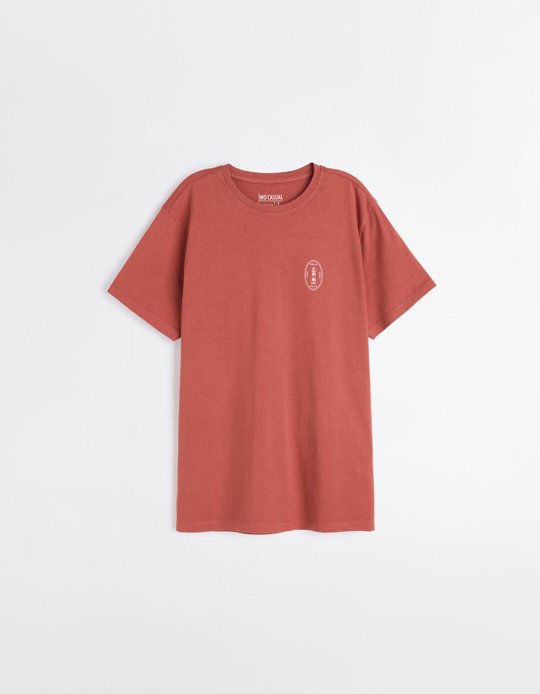 T-shirt, Homem, Laranja
