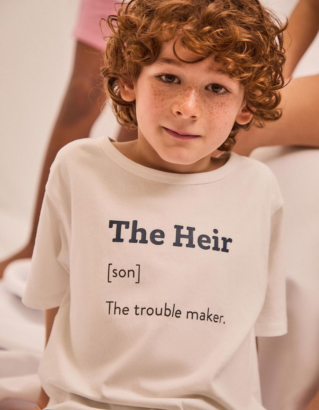 Pijama 'The Heir', Menino, Branco