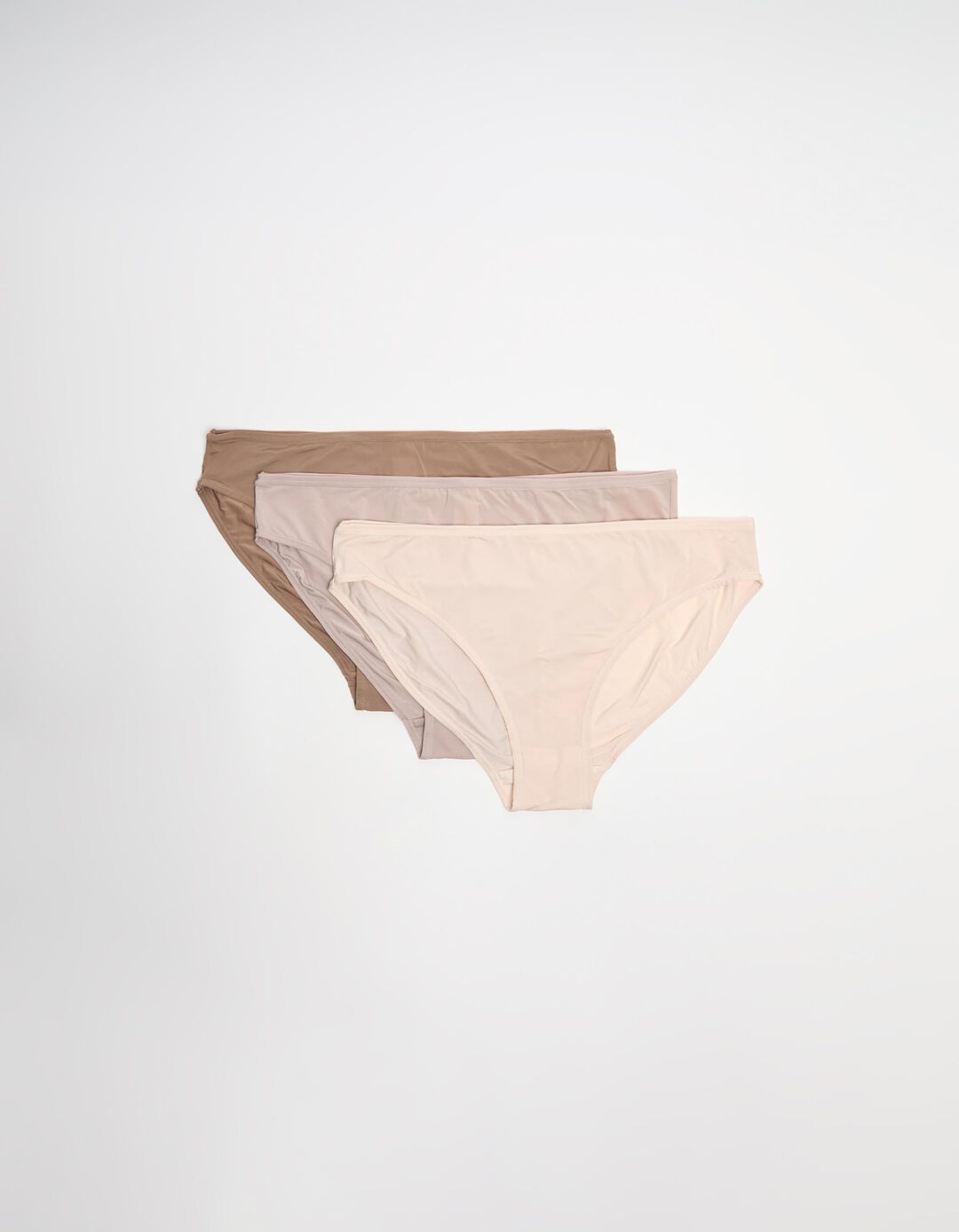 Pack 3 Cuecas de Microfibra, Mulher, Multicor