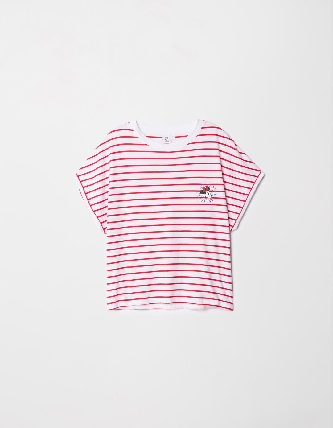 T-shirt Riscas 'Disney', Mulher, Vermelho