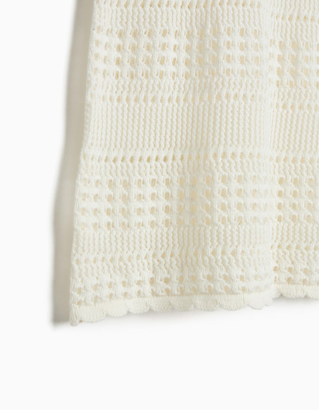 Vestido Crochet, Menina, Cru