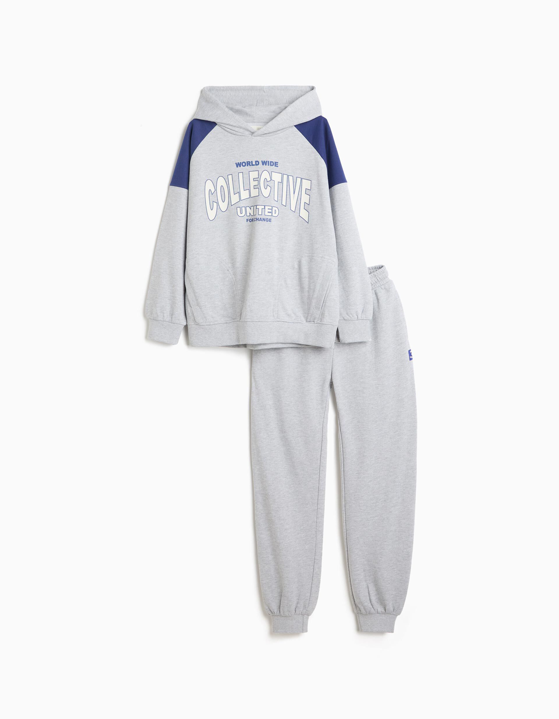 Comprar Online Conjunto De Jogging, Menino, Cinzento Claro
