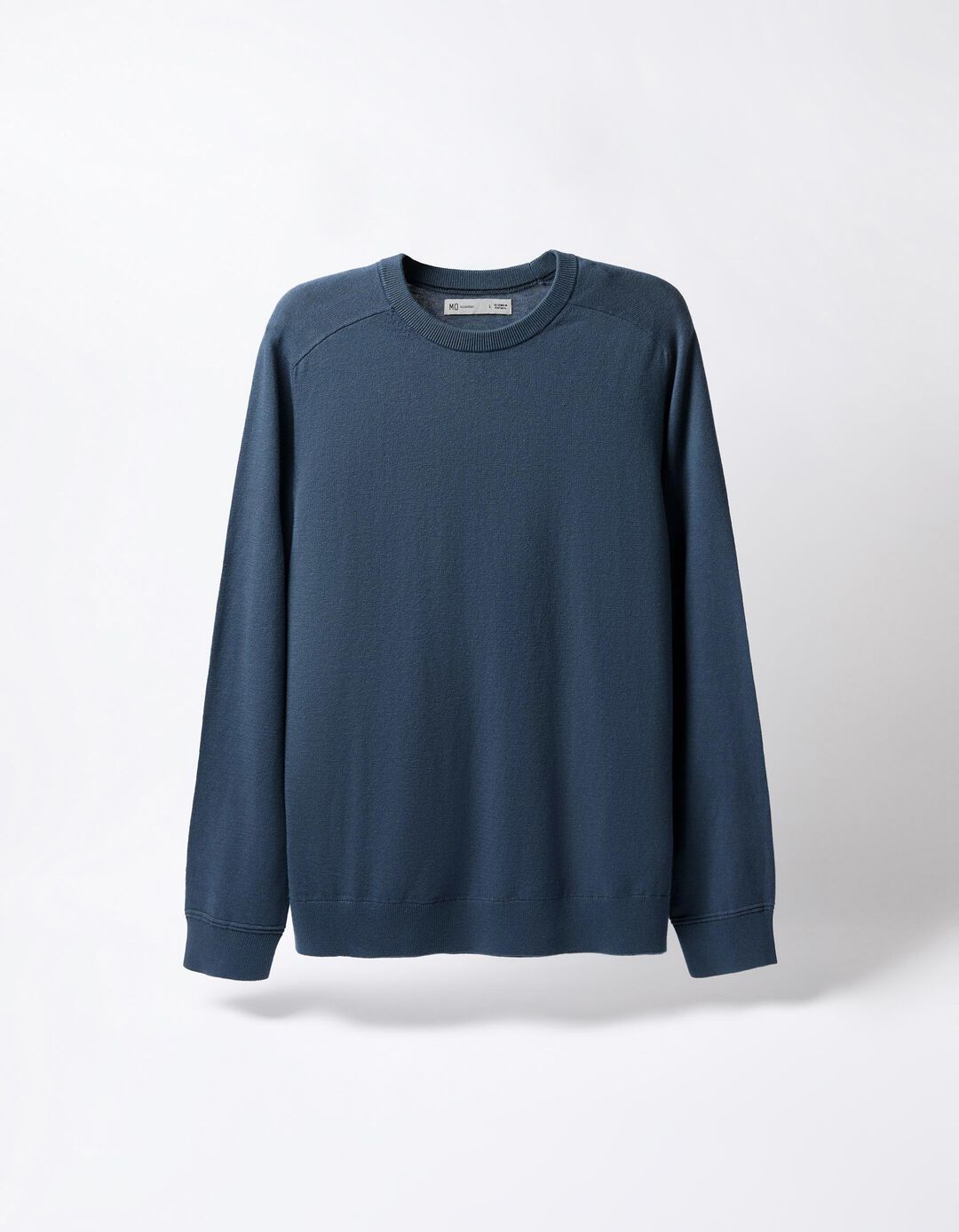 Camisola com Caxemira, Homem, Azul