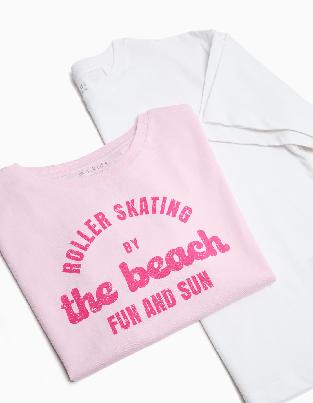 Pack 2 T-shirts, Menina, Rosa