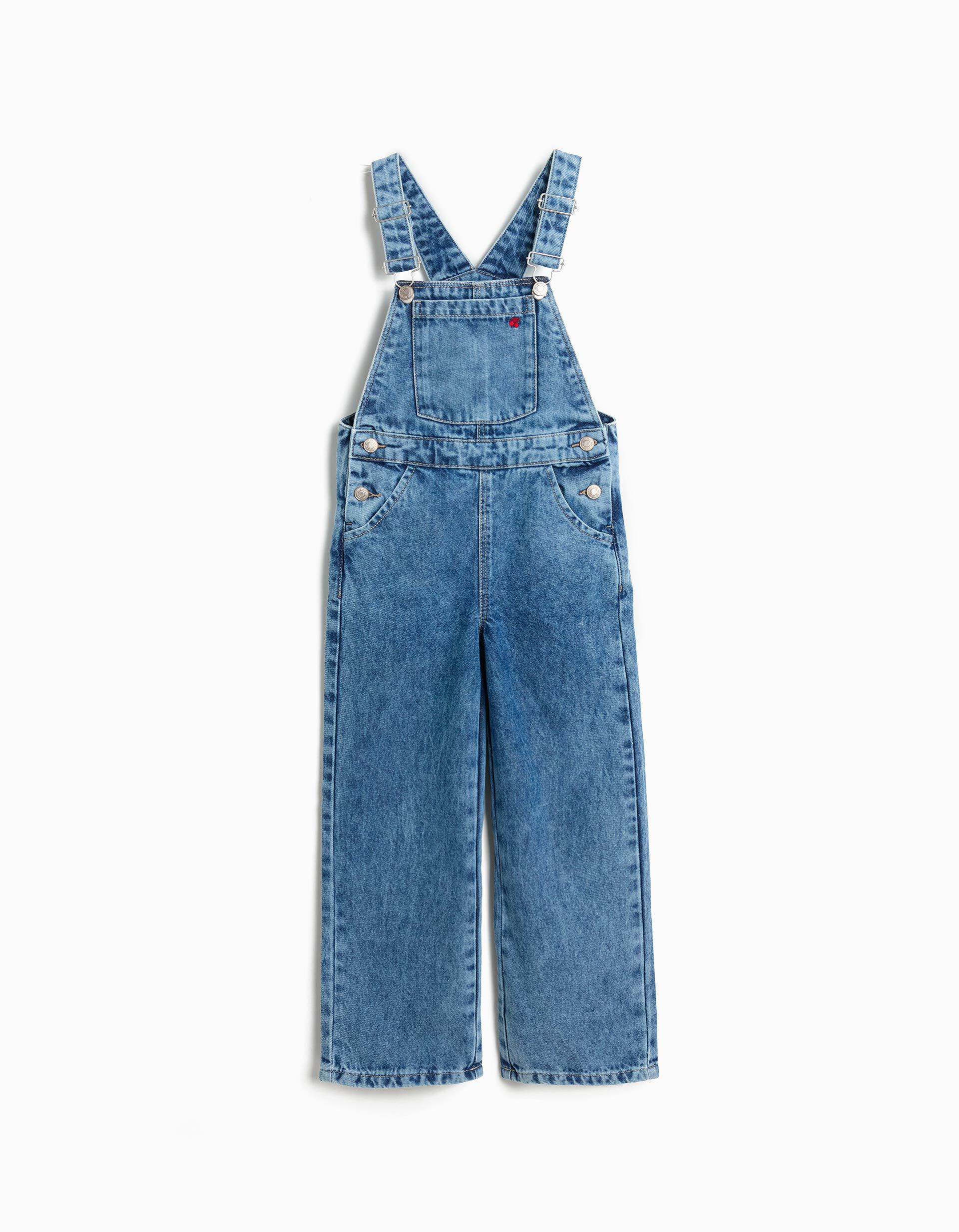 Comprar Online Jardineiras de Ganga 'Wide Leg', Menina, Azul