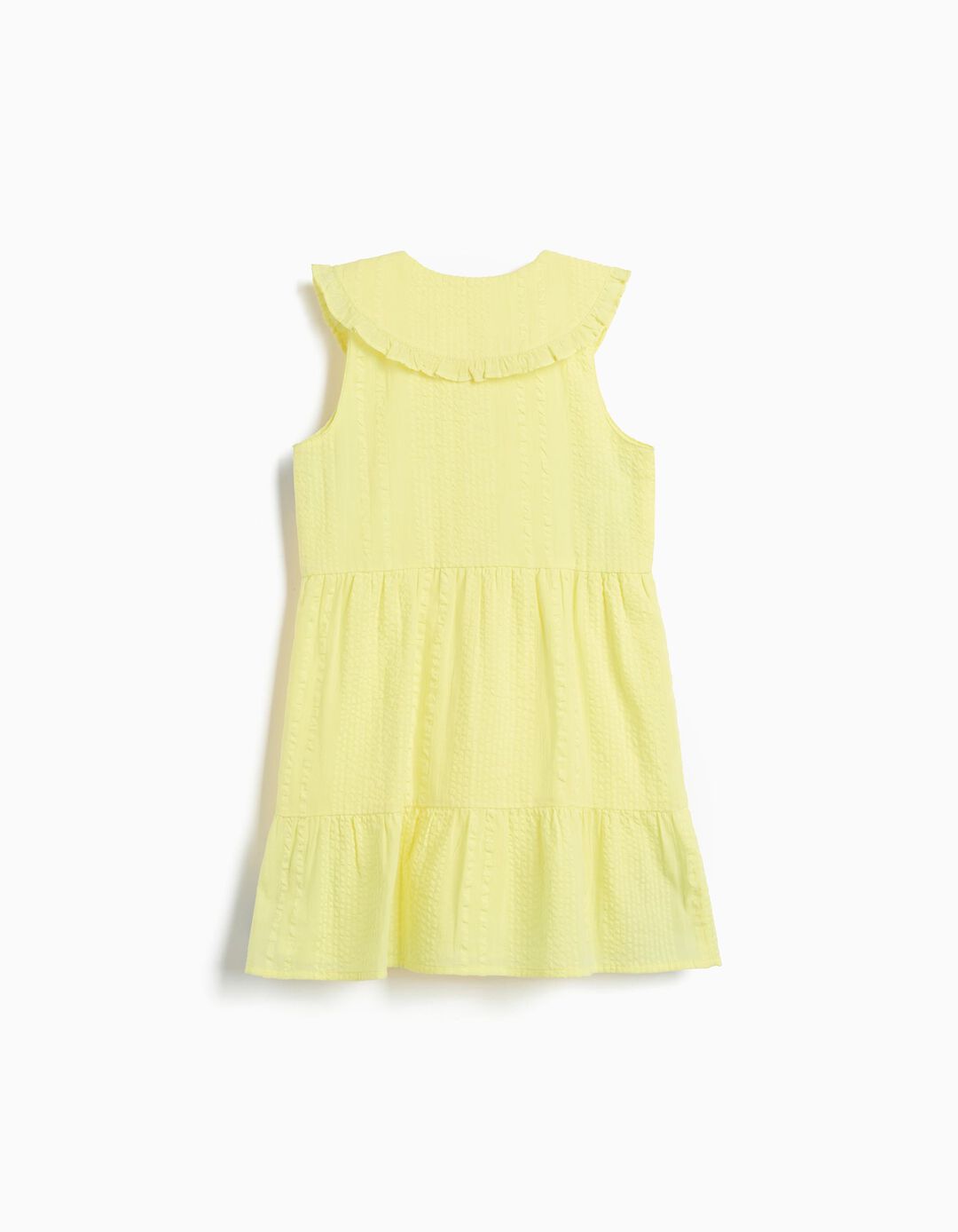 Vestido, Menina, Amarelo