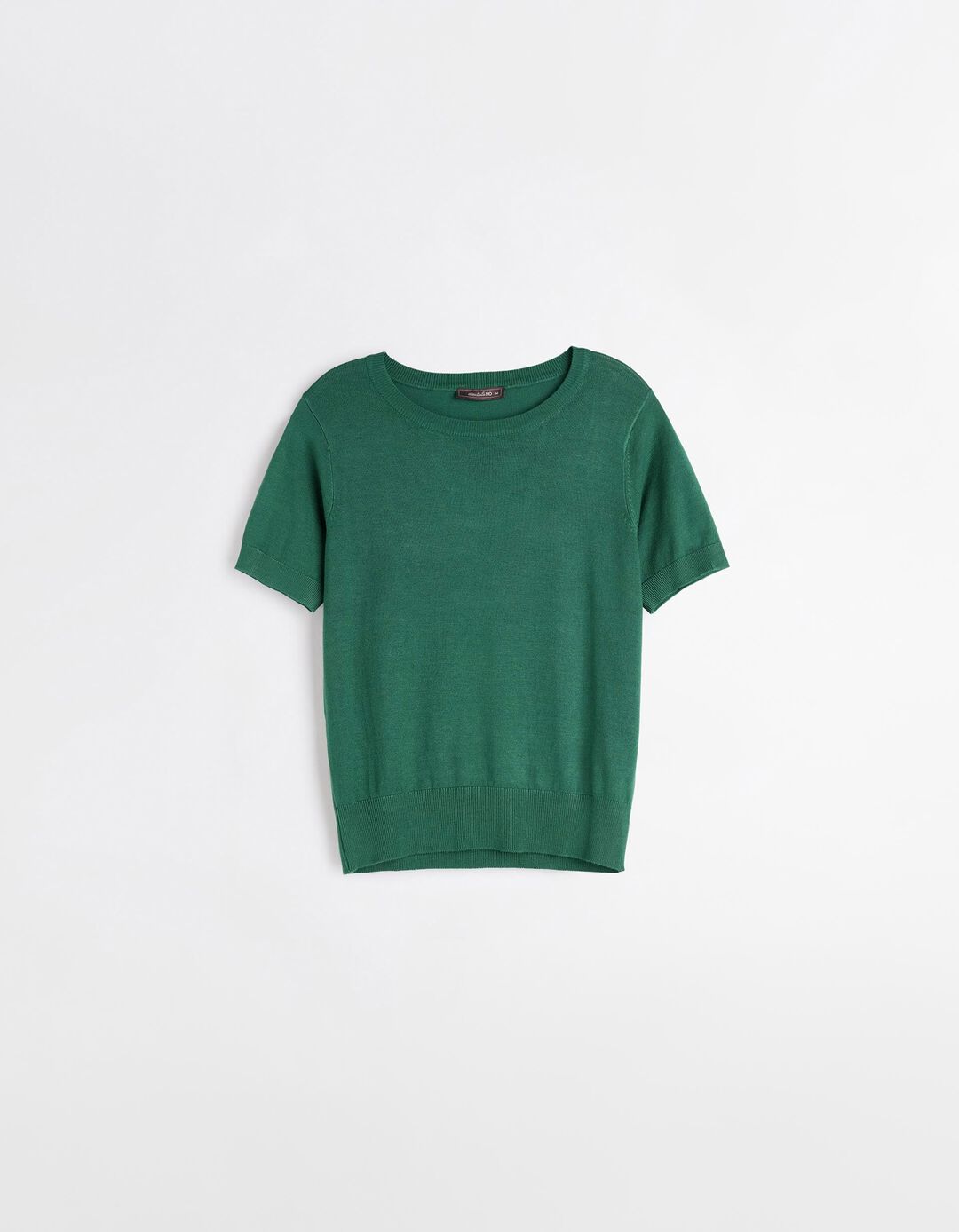 T-shirt de Malha, Mulher, Verde