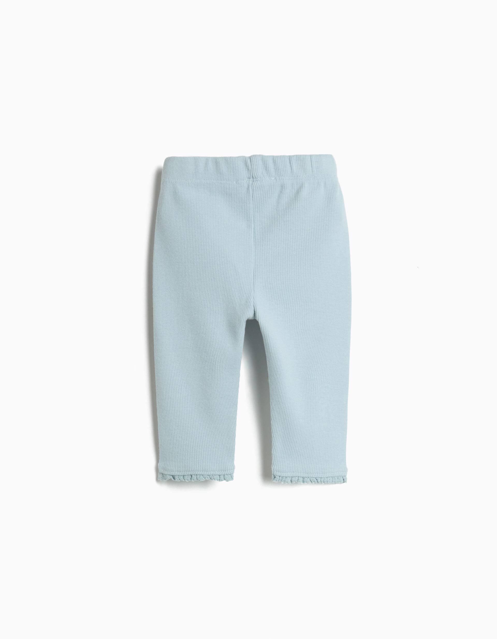 Comprar Online Cal&ccedil;as de Malha, Rec&eacute;m-Nascido, Azul Claro