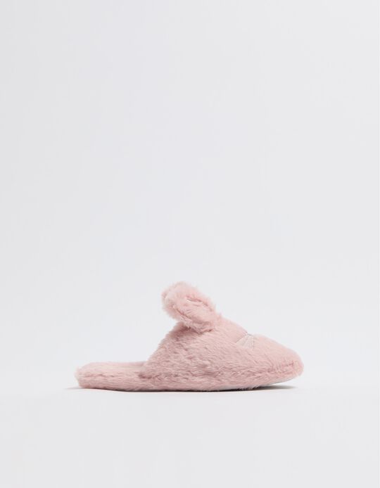 Comprar Online Chinelos Pelo, Mulher, Rosa Claro