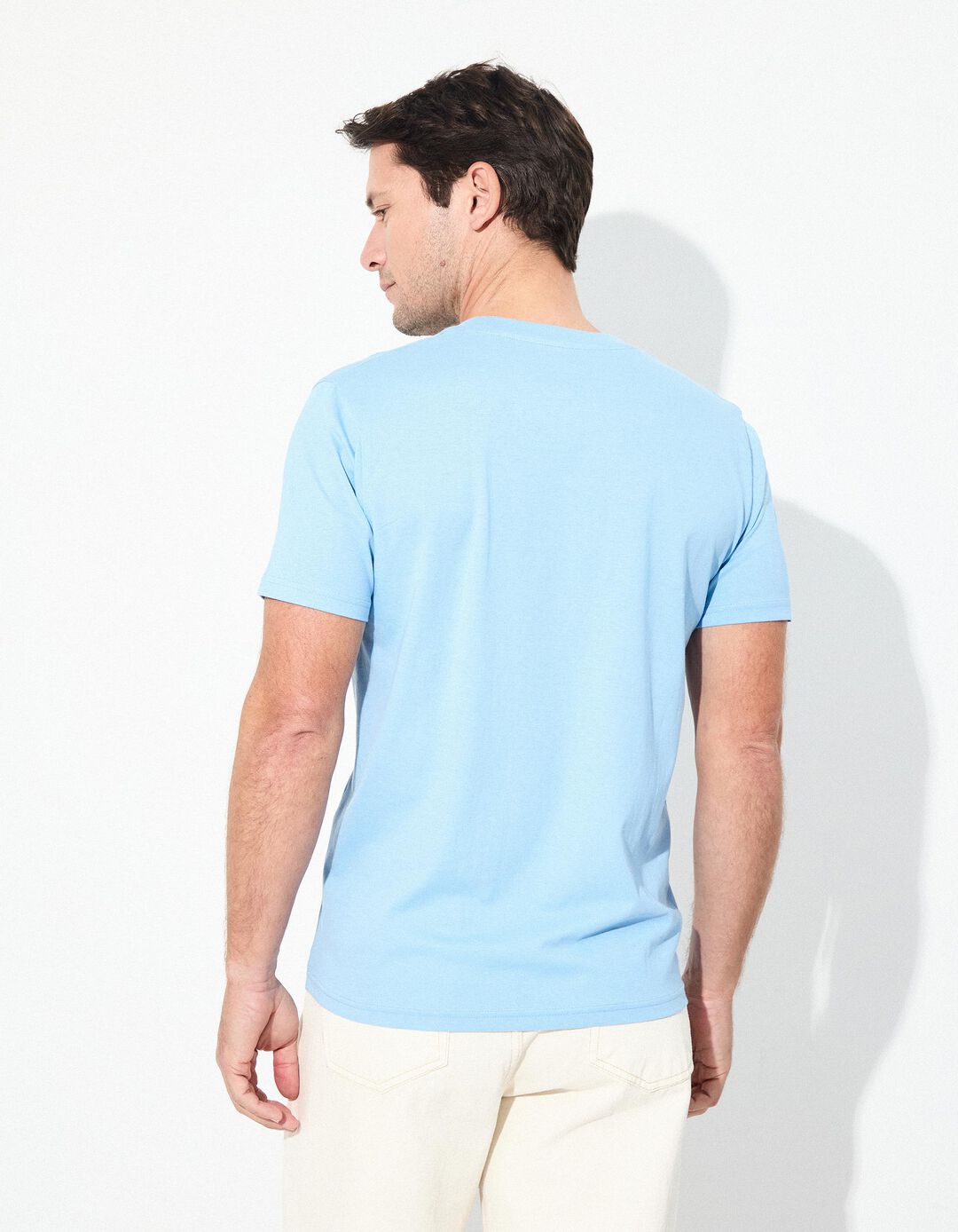 T-shirt Jersey, Homem, Azul
