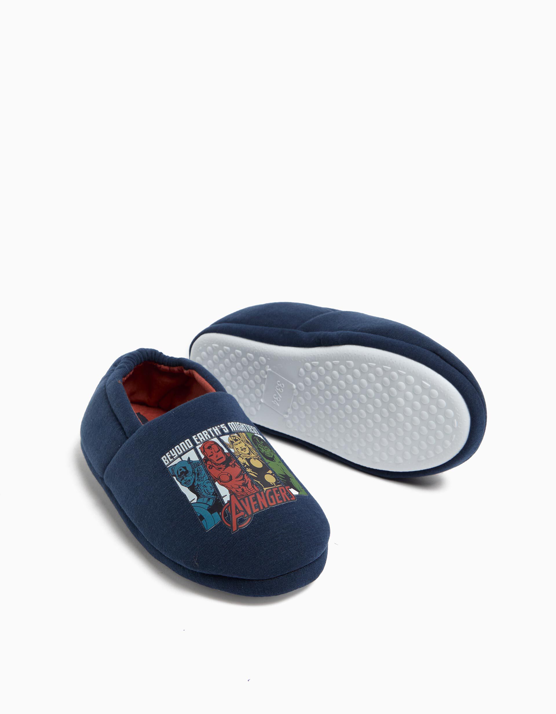 Comprar Online Pantufas 'Avengers', Menino, Azul Escuro