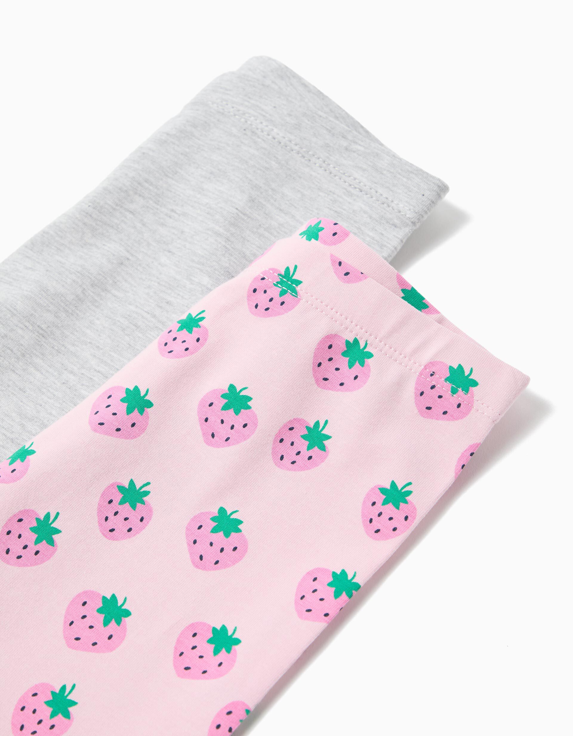 Comprar Online Pack 2 Leggings, Menina, Rosa