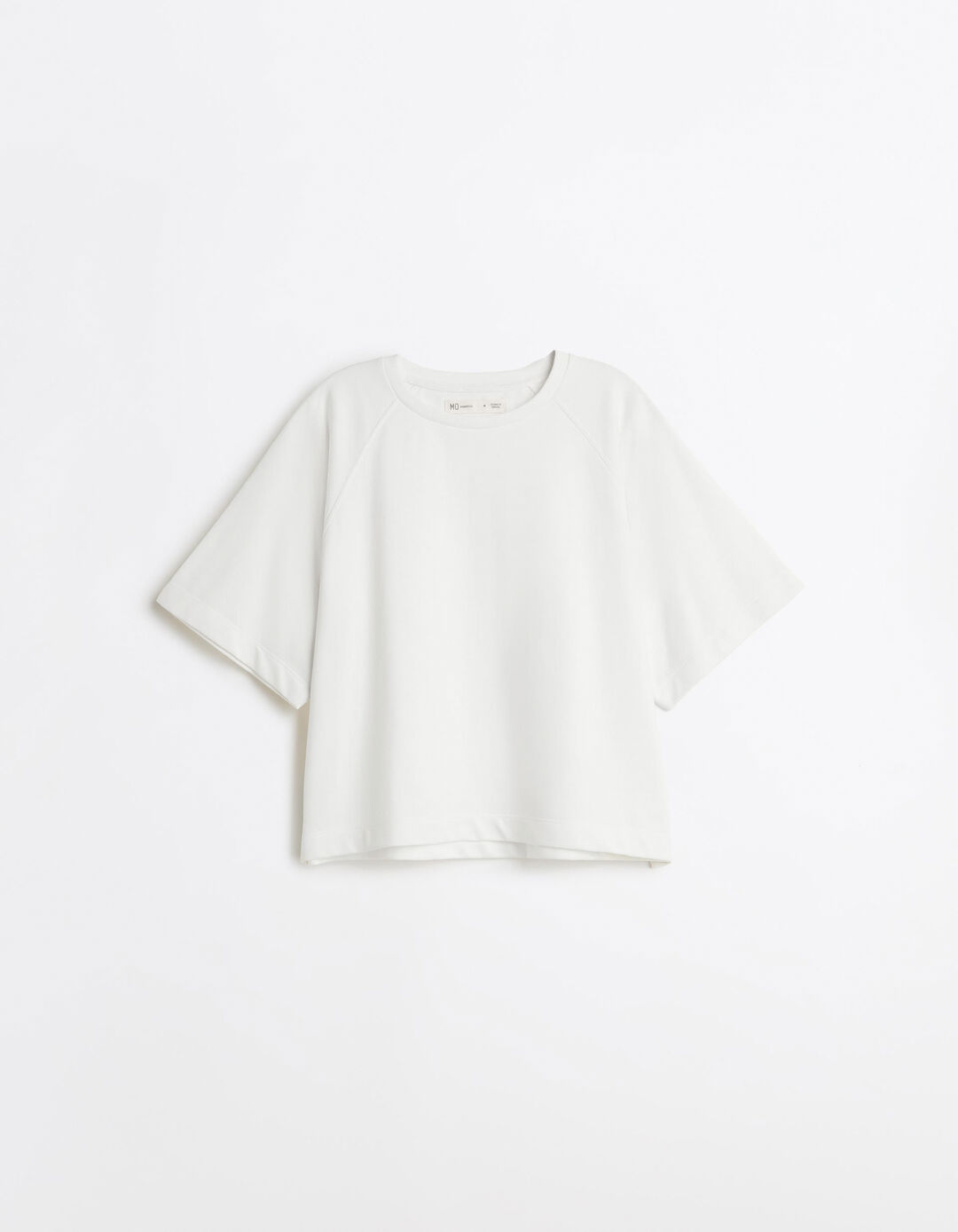 T-shirt De Manga Curta, Mulher, Bege Claro