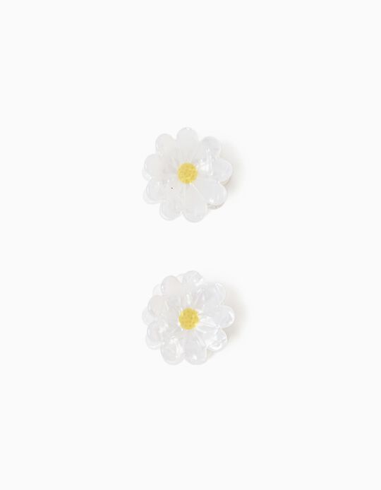 Comprar Online Pack 2 Molas de Cabelo, Menina, Branco