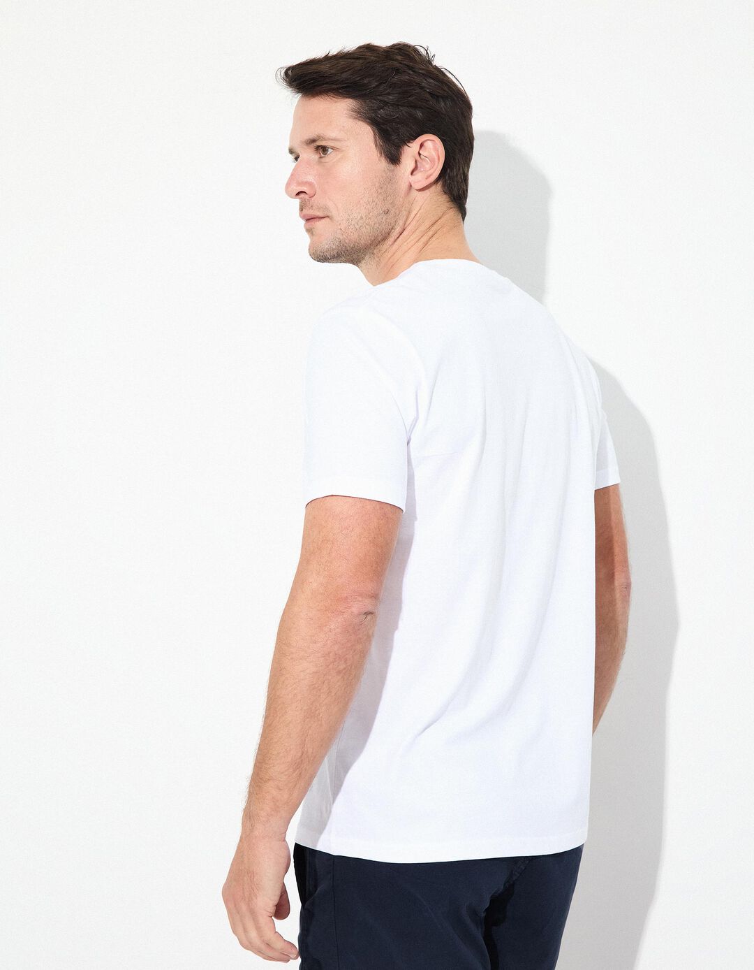 T-shirt Jersey, Homem, Branco