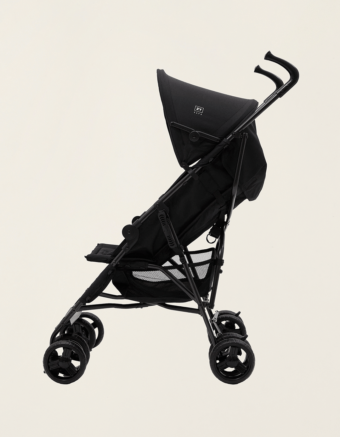 Carrinho Bengala ZY Safe Road Plus, Preto