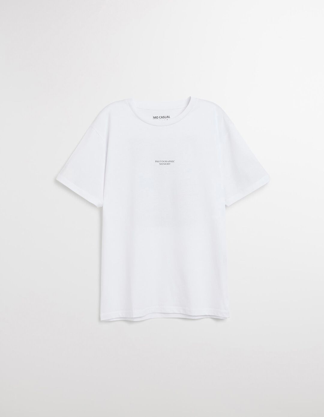 T-shirt Print, Homem, Branco