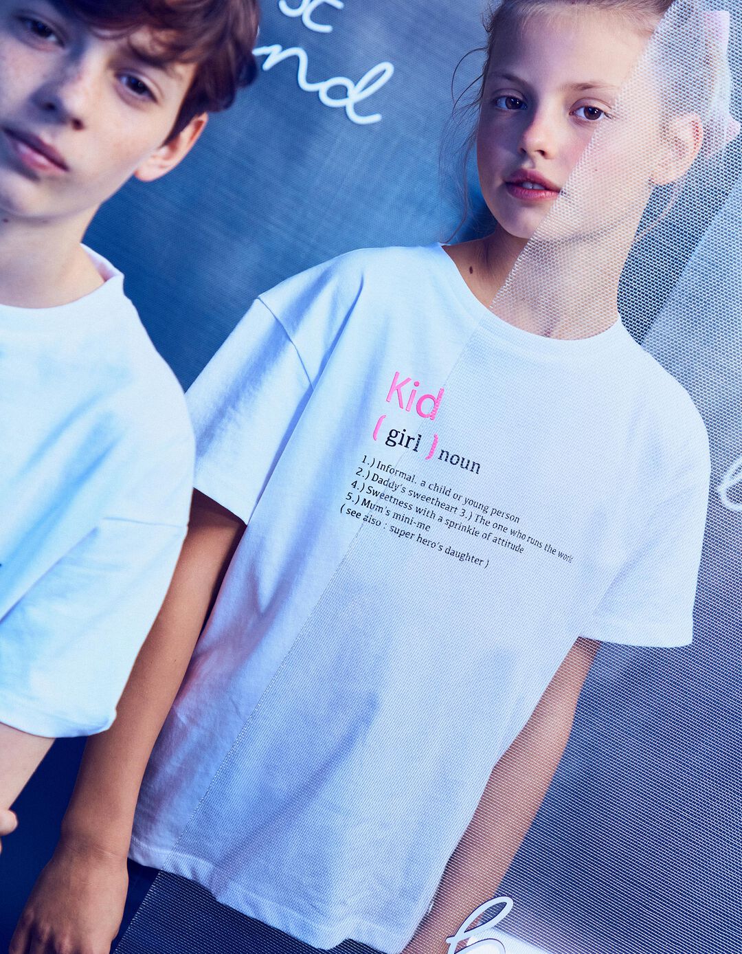 T-shirt 'Dia do Pai', Menina, Branco