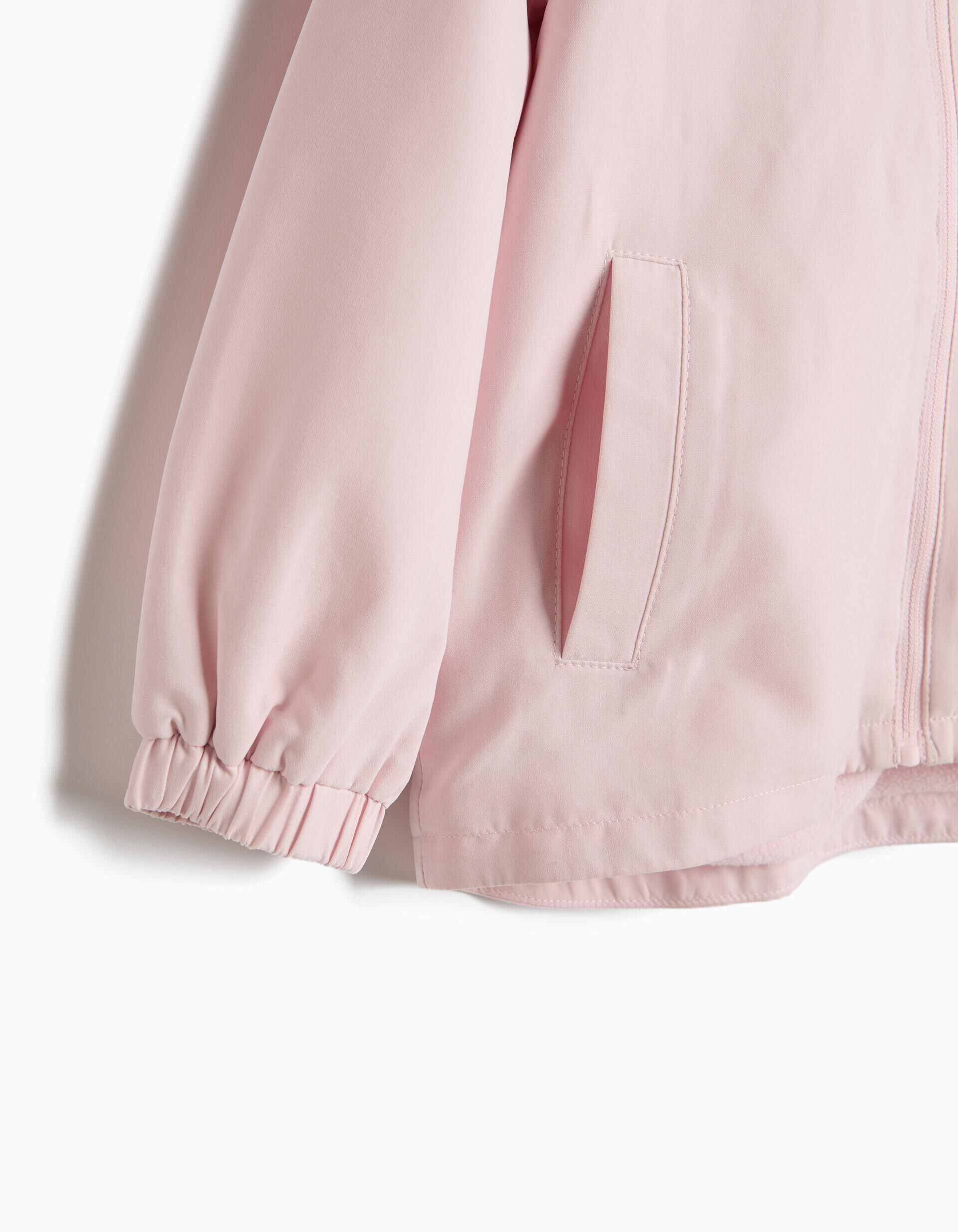 Comprar Online Parka Com Capuz, Menina, Rosa Claro