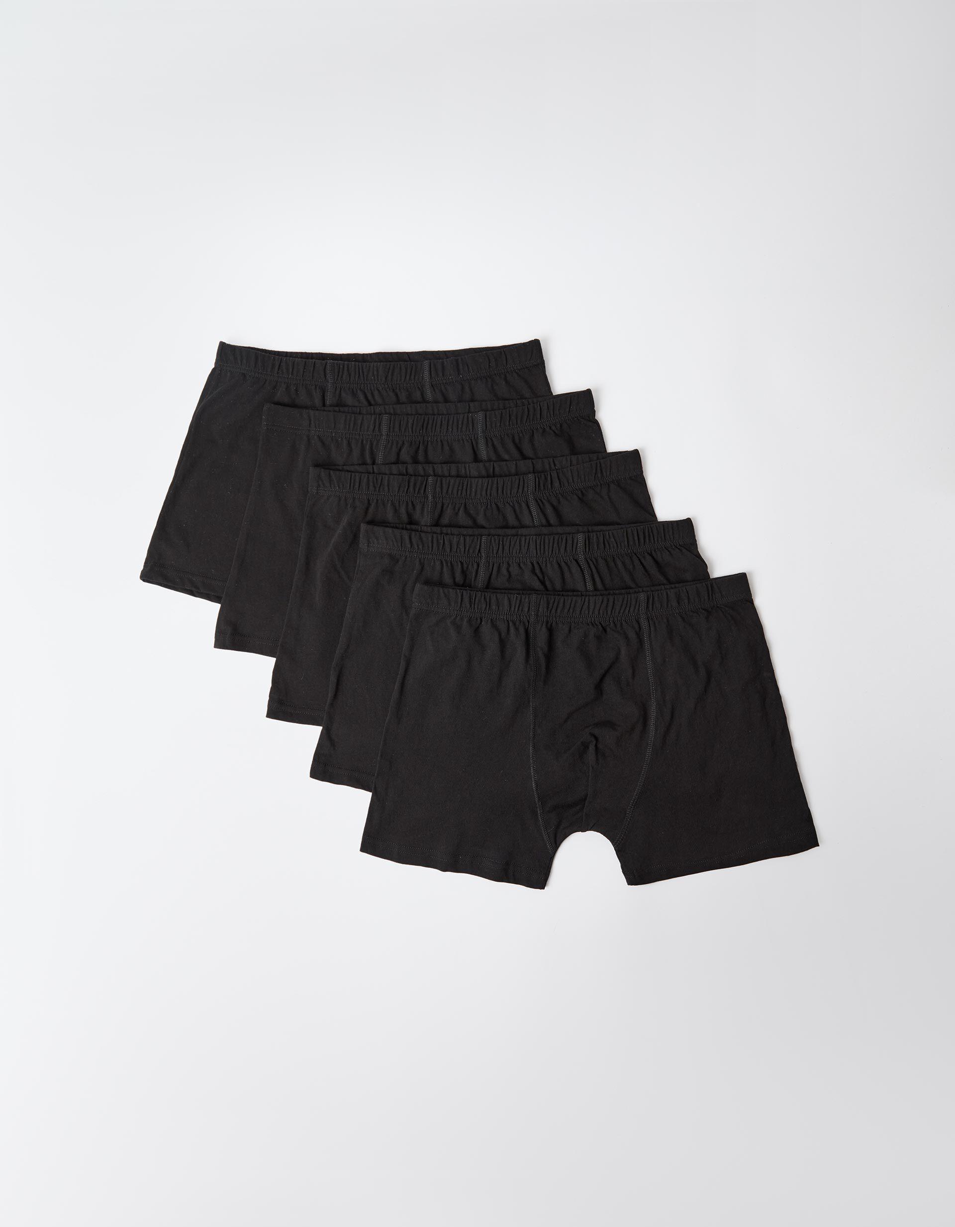 Comprar Online 5 Boxers B&aacute;sicos, Homem, Preto