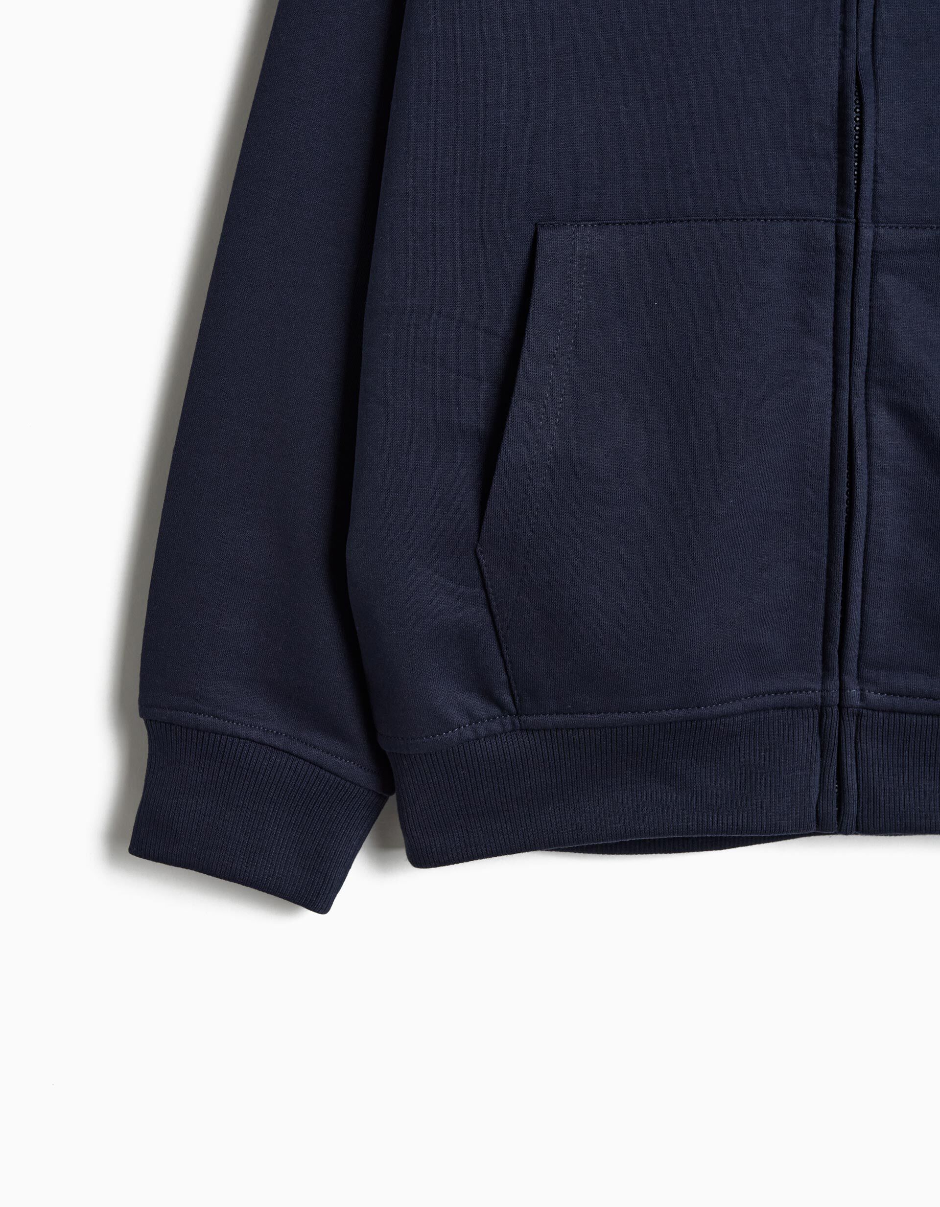 Comprar Online Casaco De Felpa, Menino, Azul Escuro