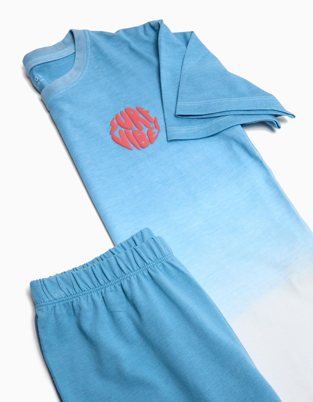 Pijama Jersey, Menino, Azul Claro 