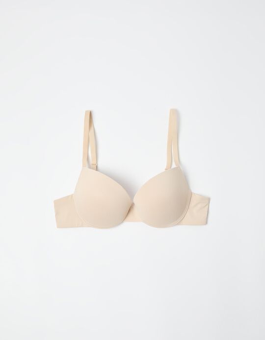 Comprar Online Soutien Push Up, Mulher, Bege Claro