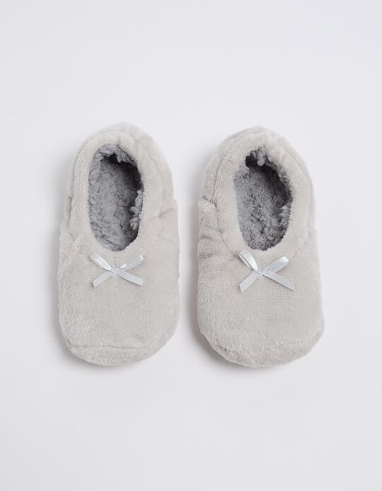 Comprar Online Pantufas Macias, Mulher, Cinzento Claro