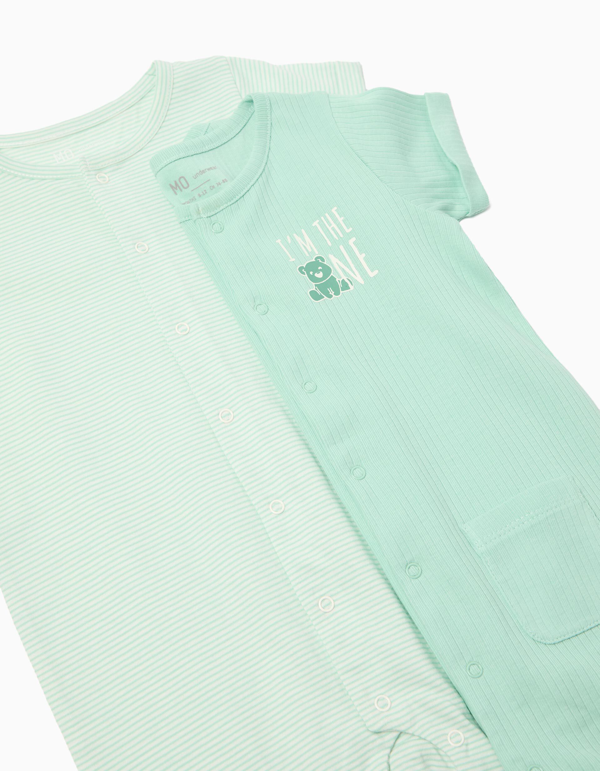 Comprar Online Pack 2 Macac&otilde;es, Menino, Verde Claro