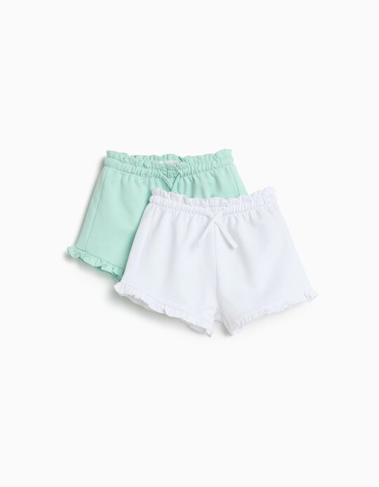 Comprar Online Pack 2 Cal&ccedil;&otilde;es, Menina, Branco