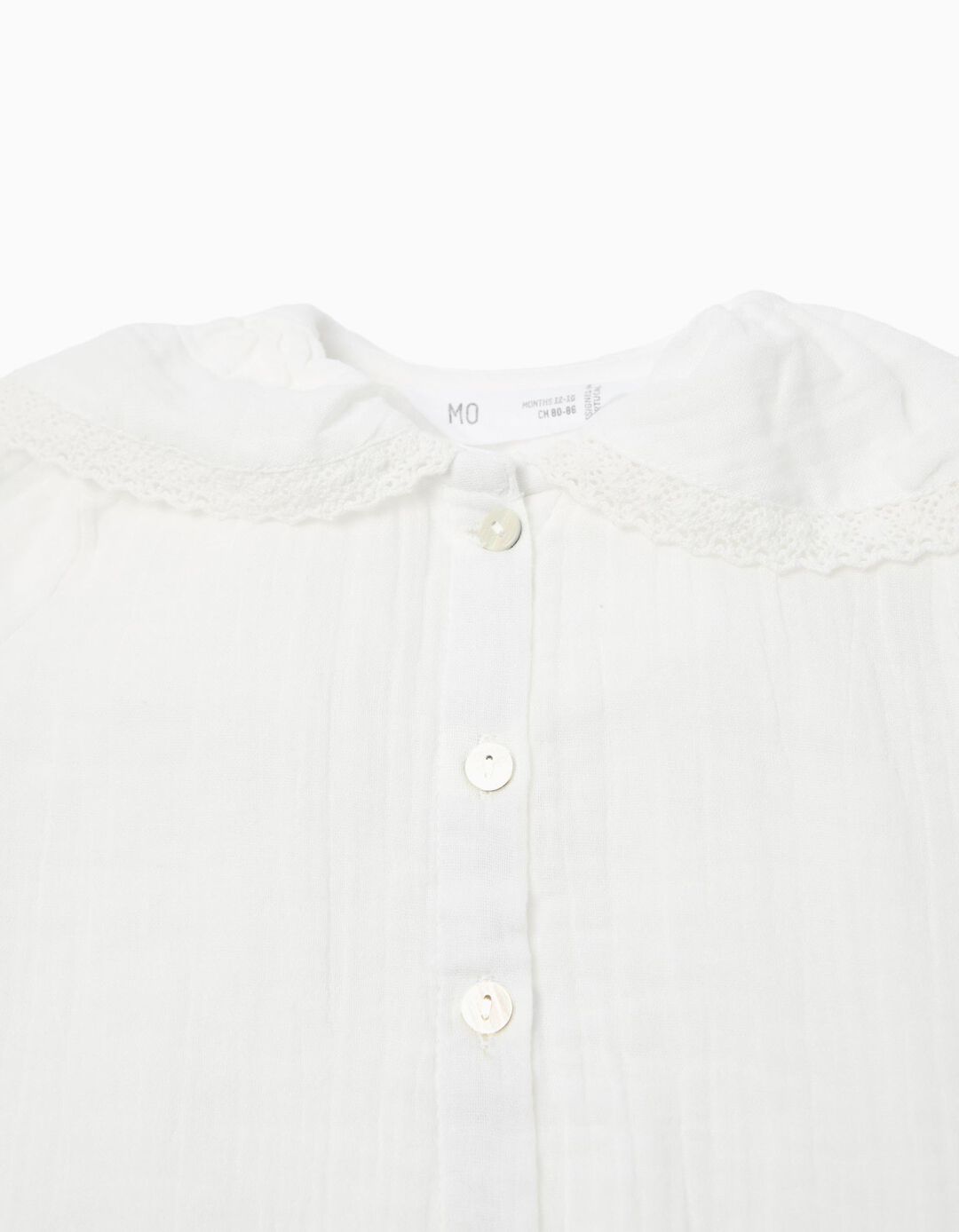 Blusa, Menina, Branco