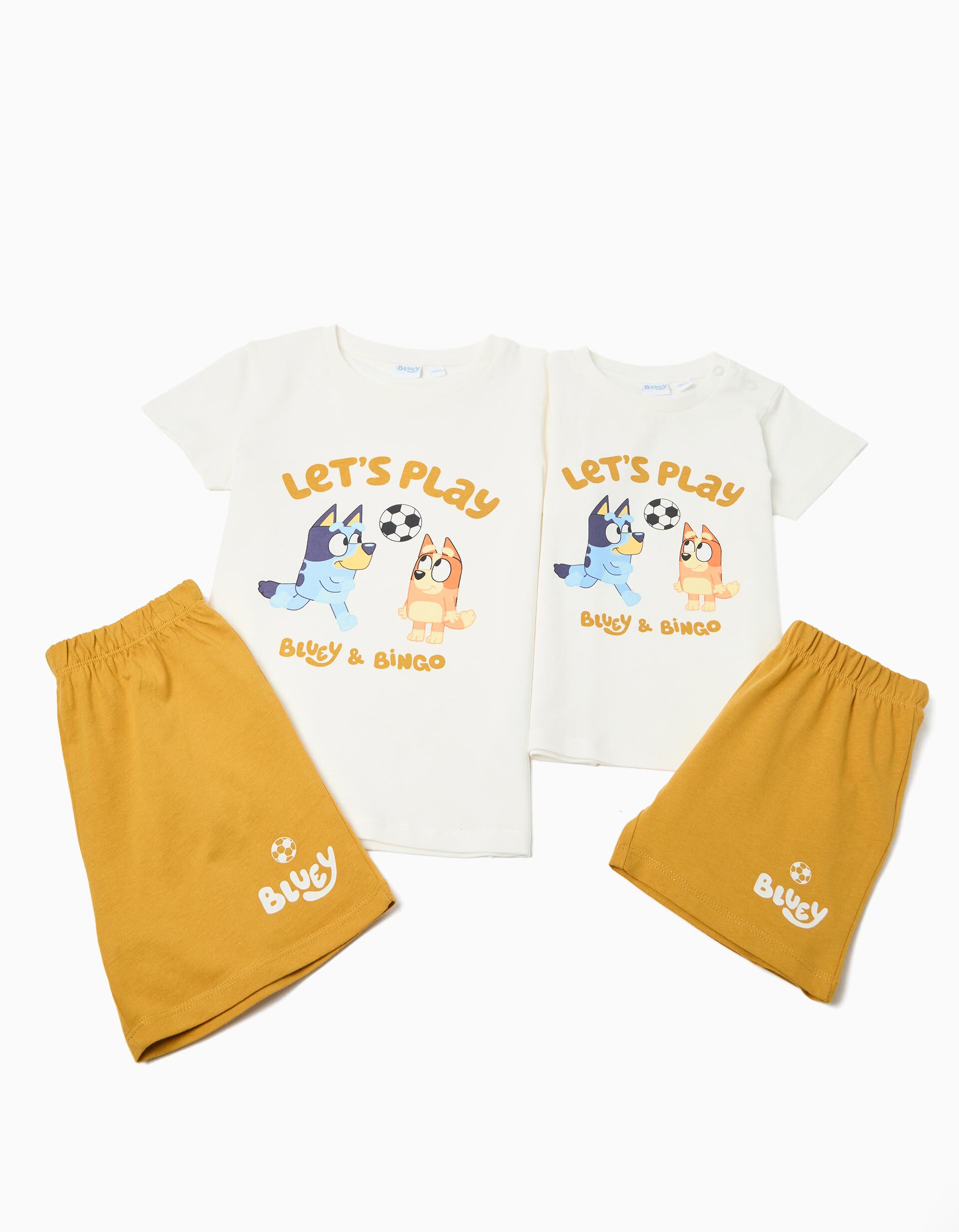 Comprar Online Pijama 'Bluey', Menino, Branco