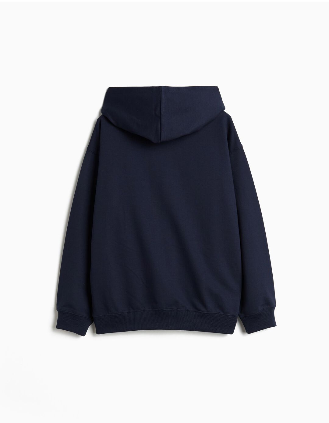 Sweatshirt Com Capuz, Menino, Azul Escuro