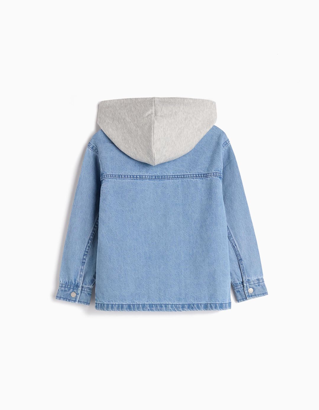 Sobrecamisa Denim, Menino, Azul Claro 