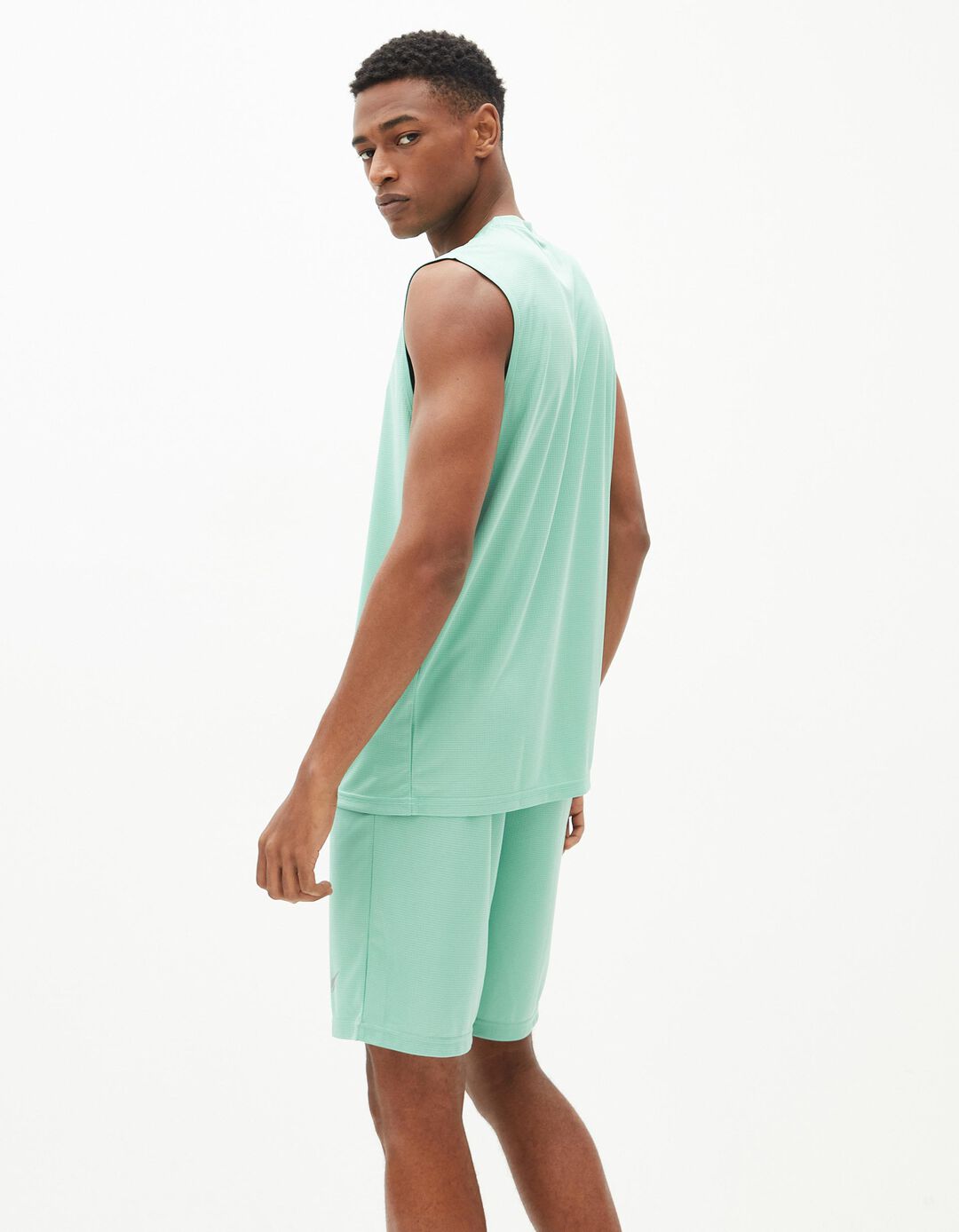 Tank Top Técnico, Homem, Verde